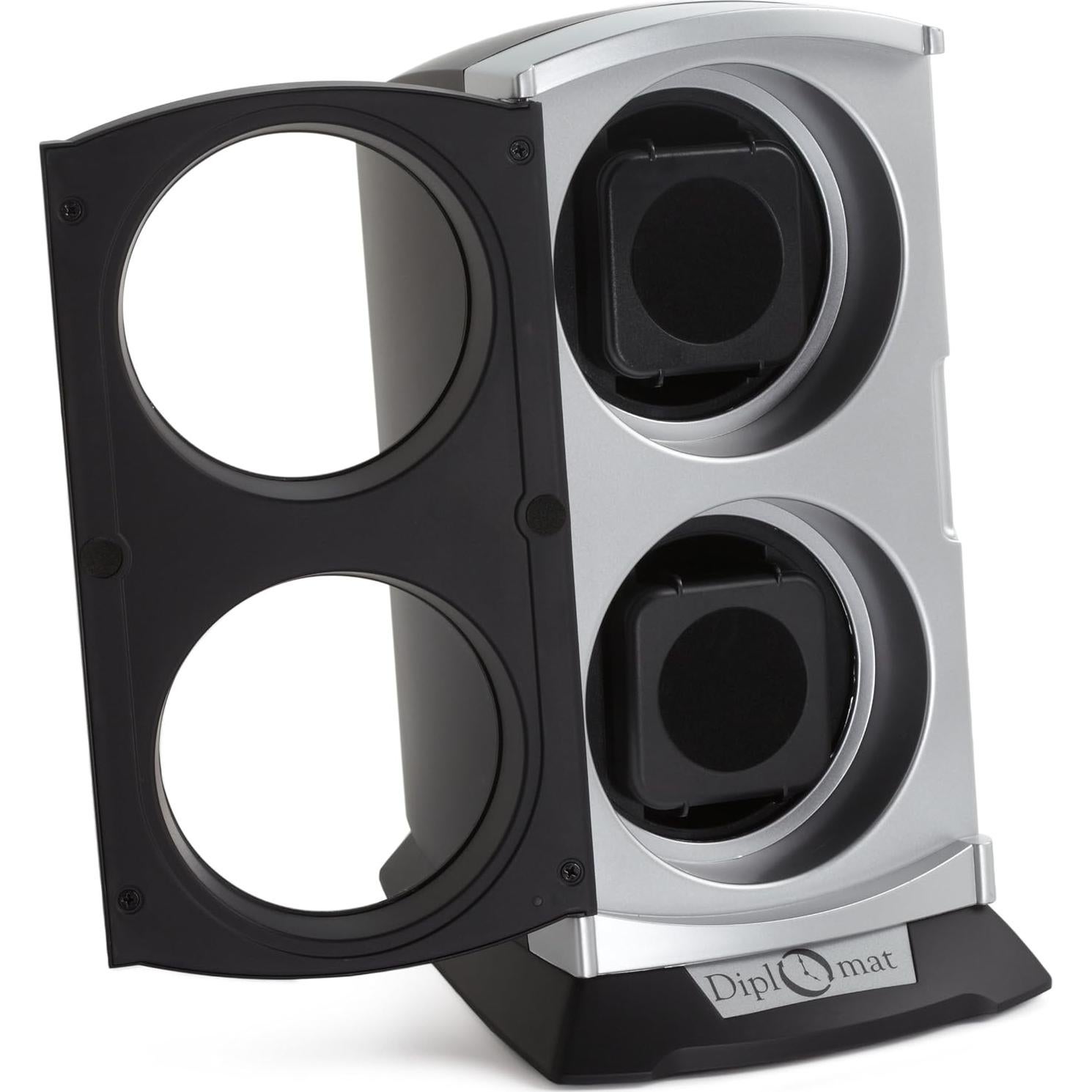 Enrollador de Reloj Doble Metálico Diplomat con Temporizador