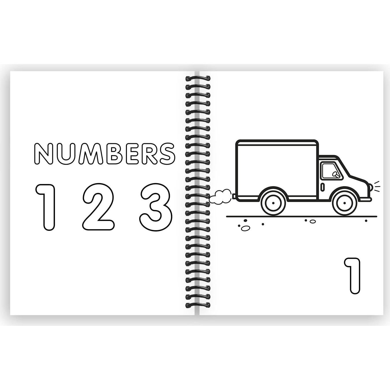 Libro de Colorear para Niños Pequeños Rockridge 21.5x28 cm