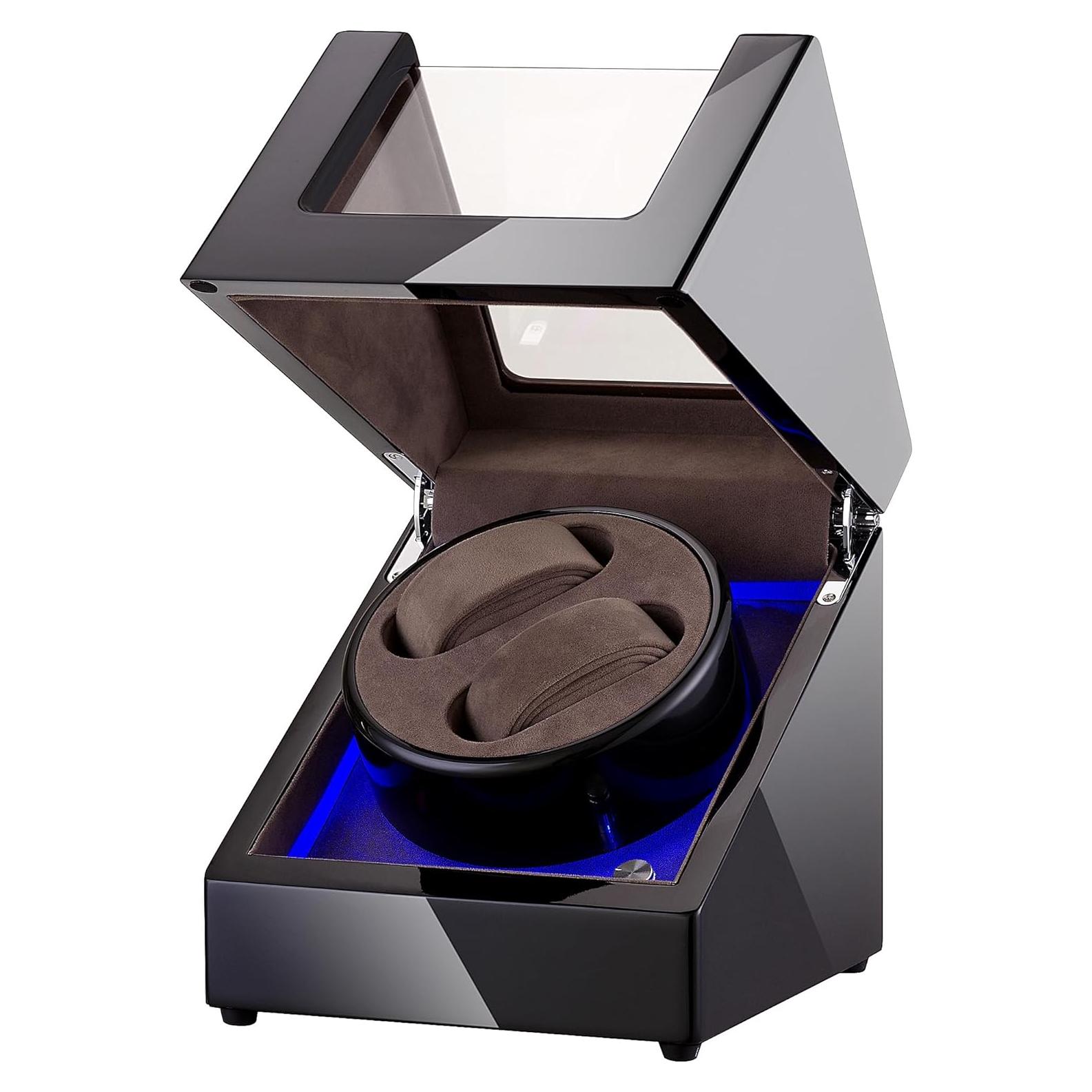 Enrollador de Reloj Doble Lenway con Motor Silencioso LED