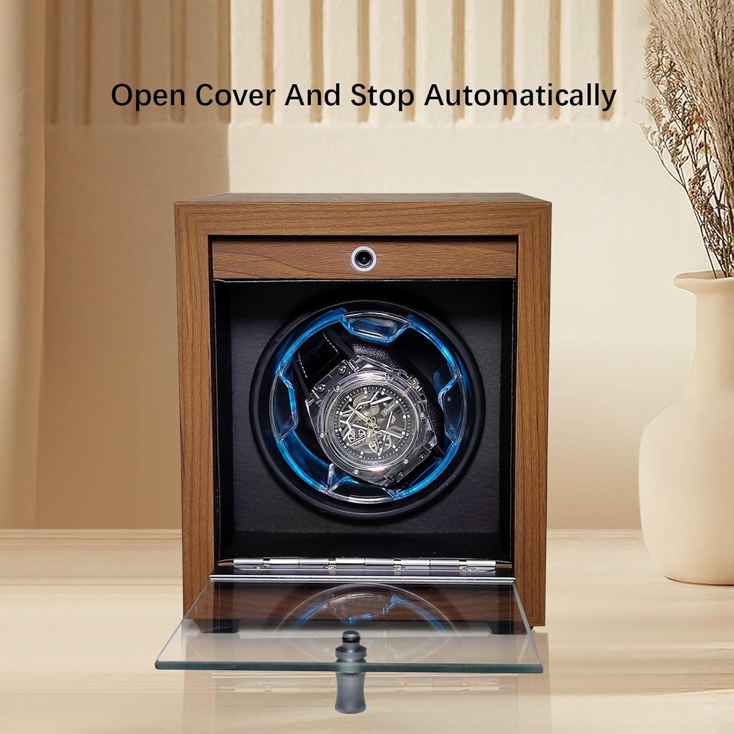 Enrollador de Reloj Automático Newymaking SKW162-B con Luz LED