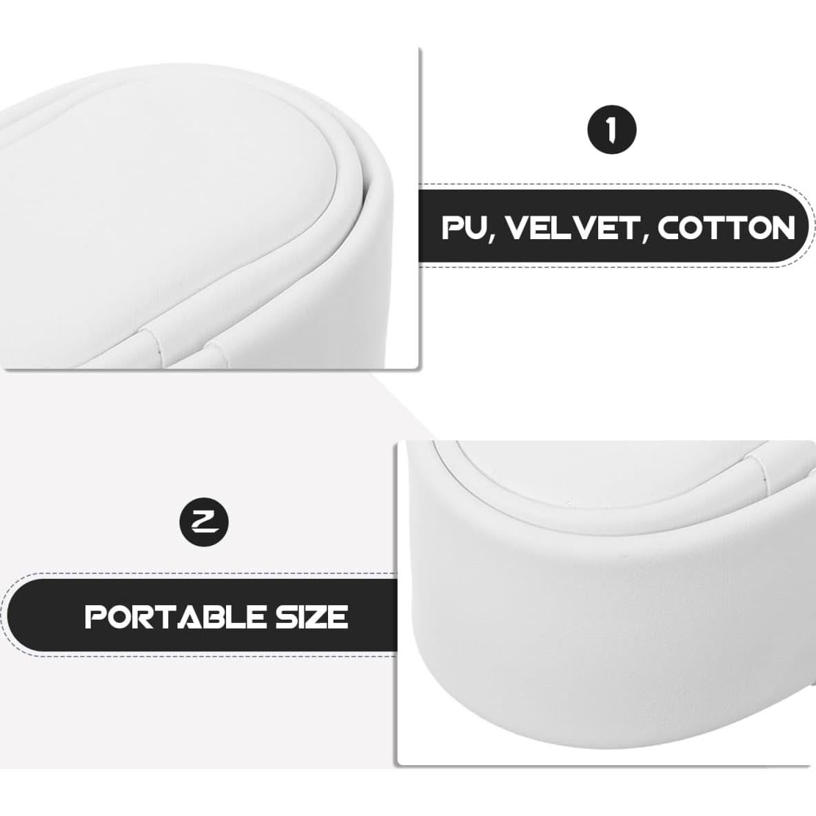 Almohadas para Reloj BESTYASH 5 Pcs Mini Blancas 6.7x4.3 cm