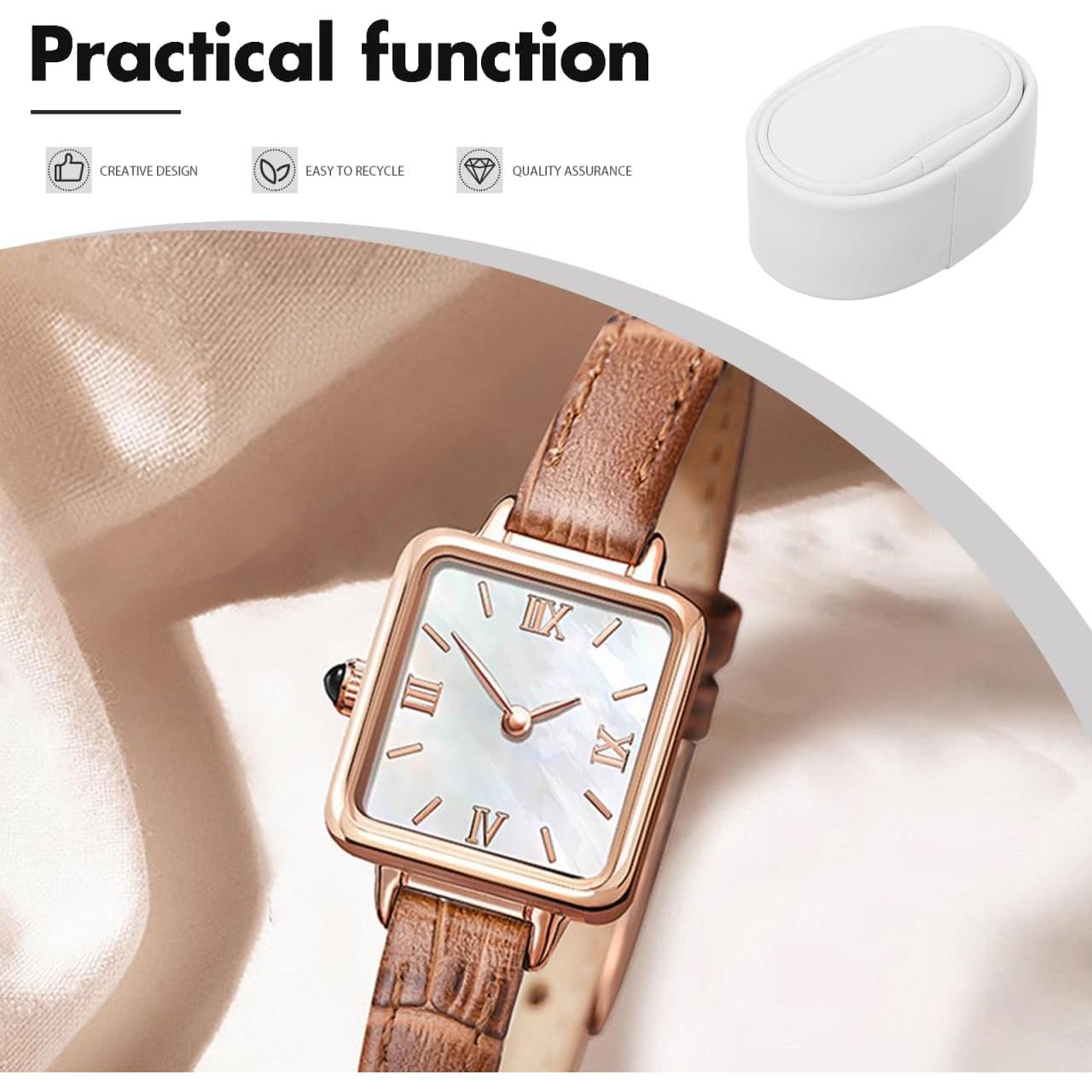 Almohadas para Reloj BESTYASH 5 Pcs Mini Blancas 6.7x4.3 cm