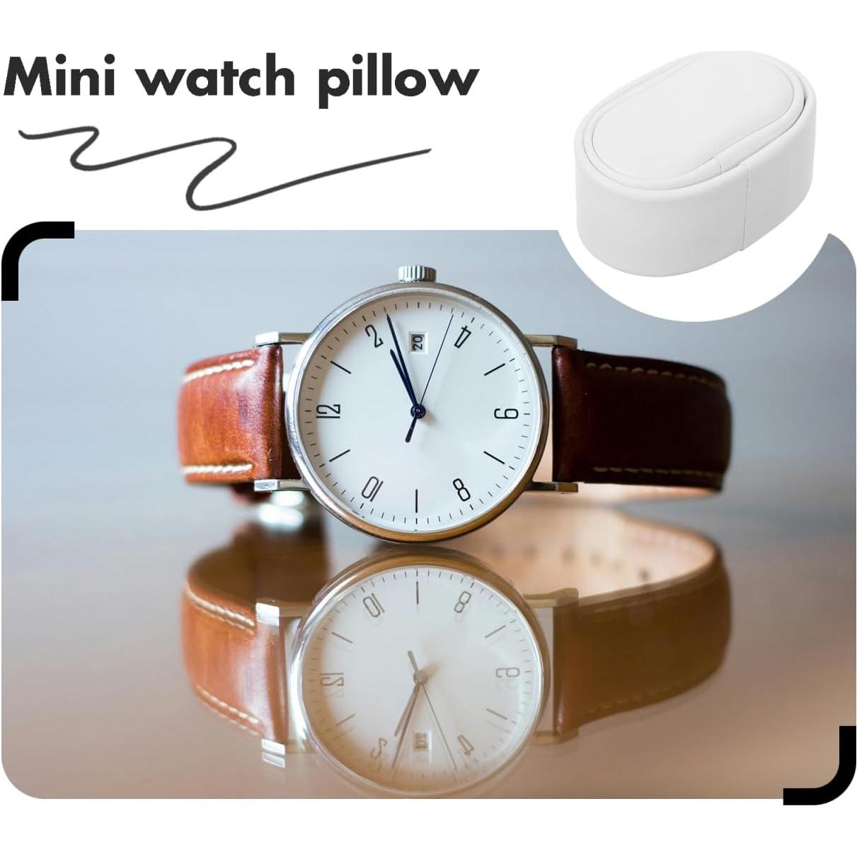 Almohadas para Reloj BESTYASH 5 Pcs Mini Blancas 6.7x4.3 cm