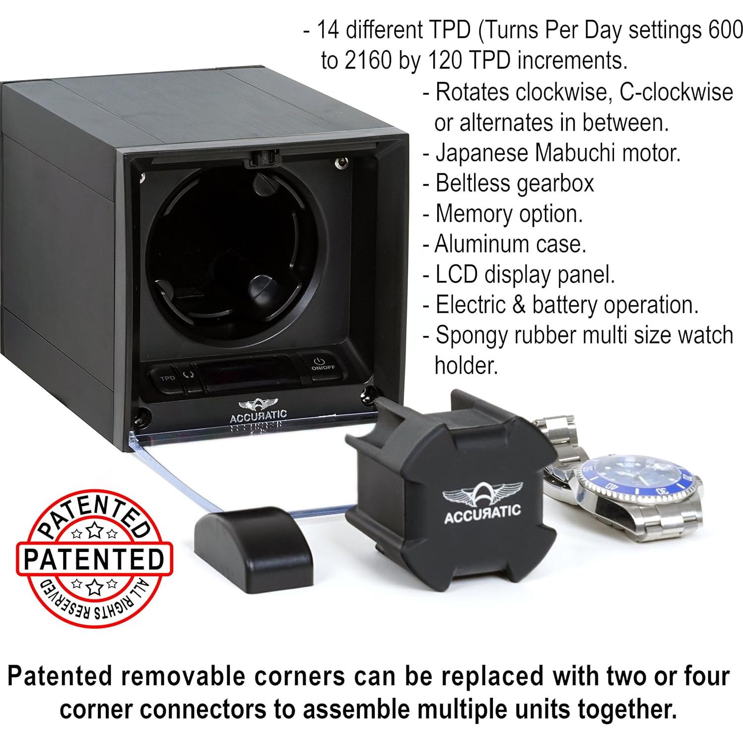 Cajón de Reloj Automático Accuratic 14 TPD Silencioso