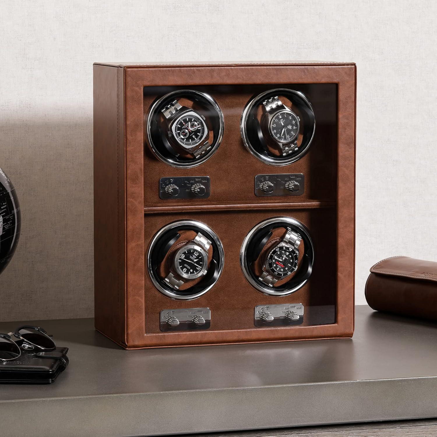 Winder para Relojes Automáticos ROTHWELL RW4WTBR Marrón