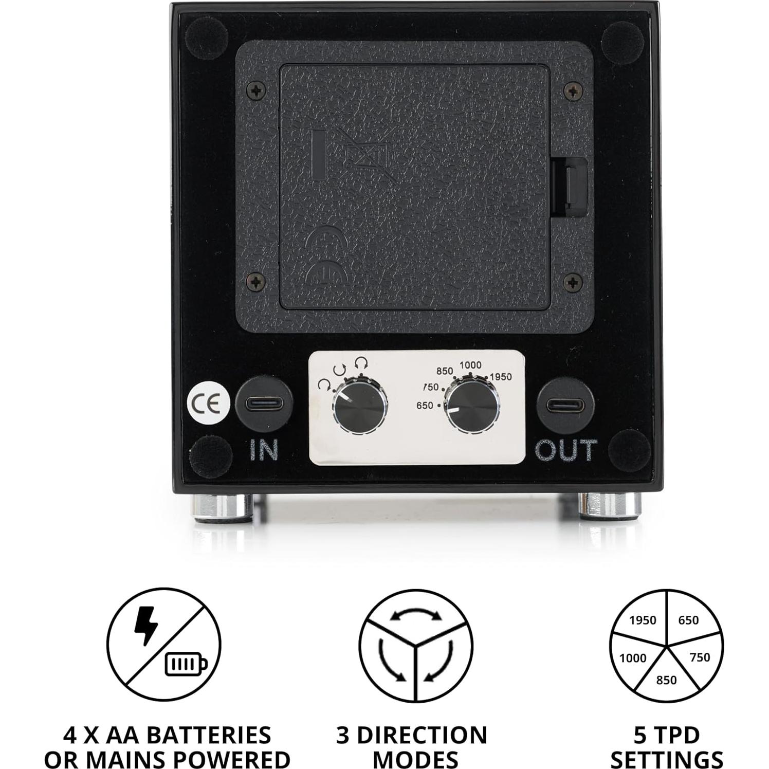 Reproductor de Reloj Automático Barrington WW-204-S Negro