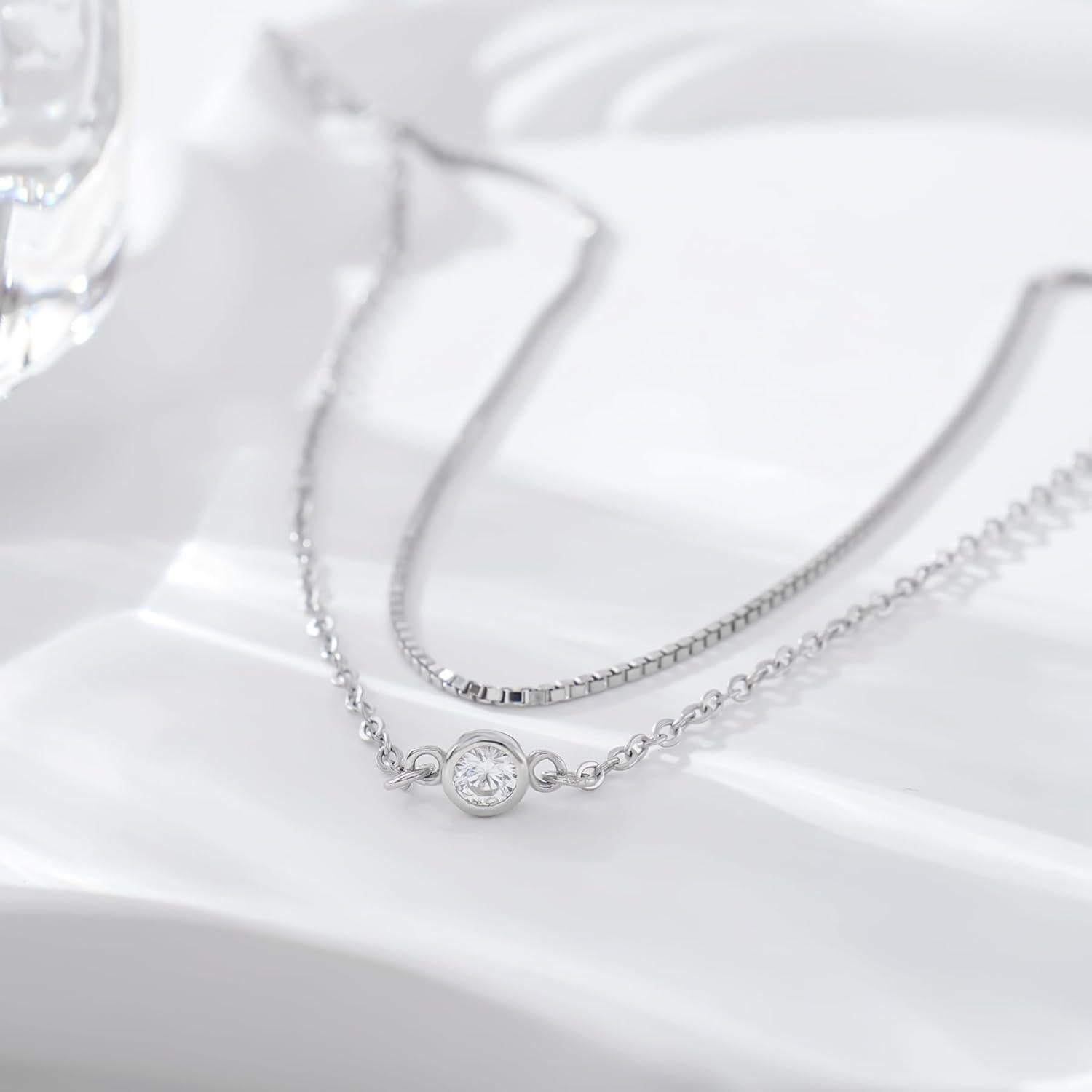 Pulsera de Tobillo Multicapa Plata Esterlina 925 CHIC & ARTSY