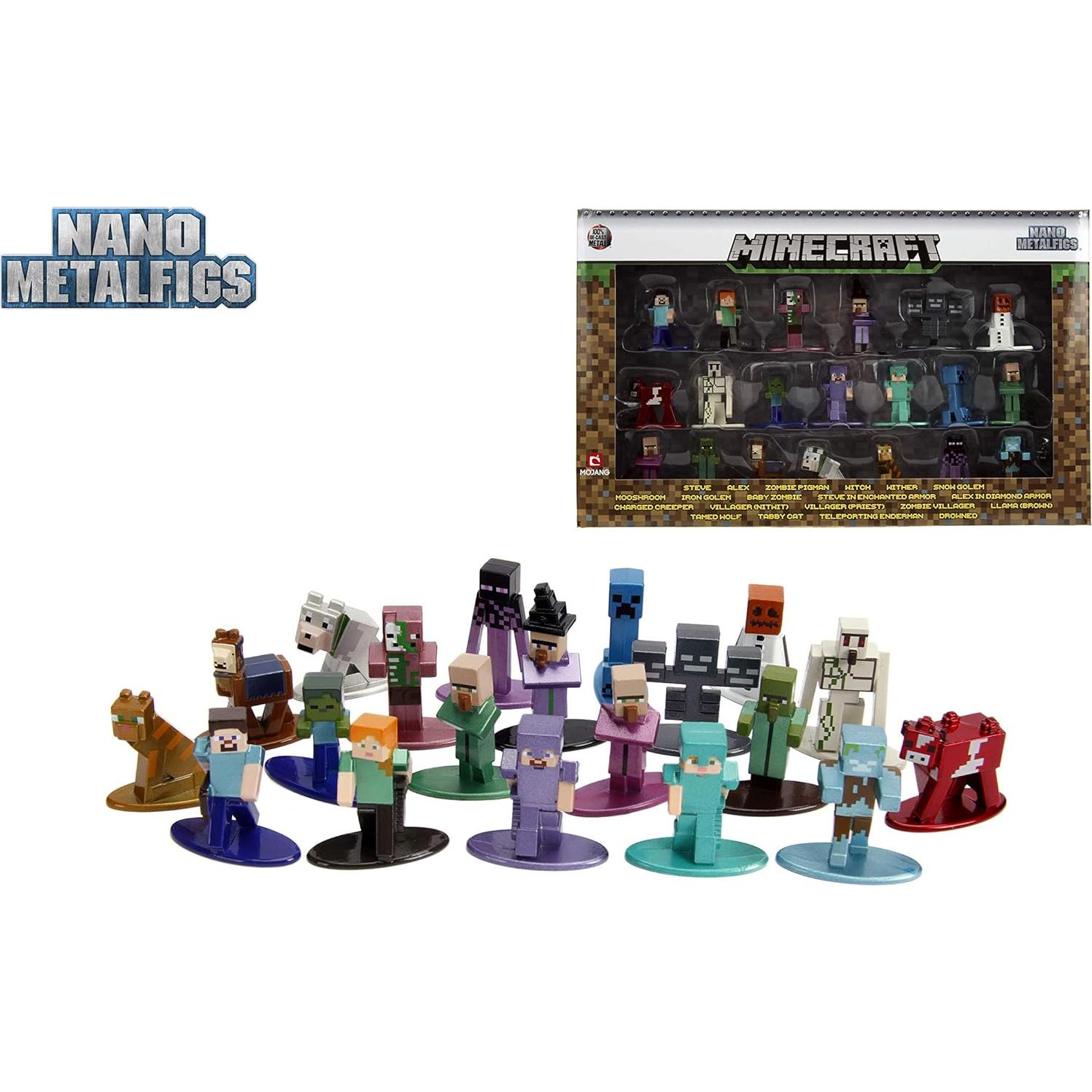 Figuras Coleccionables Minecraft Jada Toys 20-Pack Ola 2