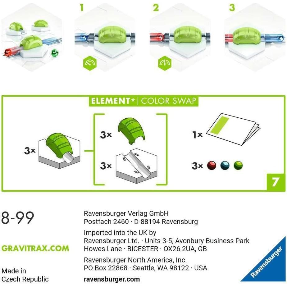 Accesorio GraviTrax Cambio de Color Ravensburger - Juguete STEM