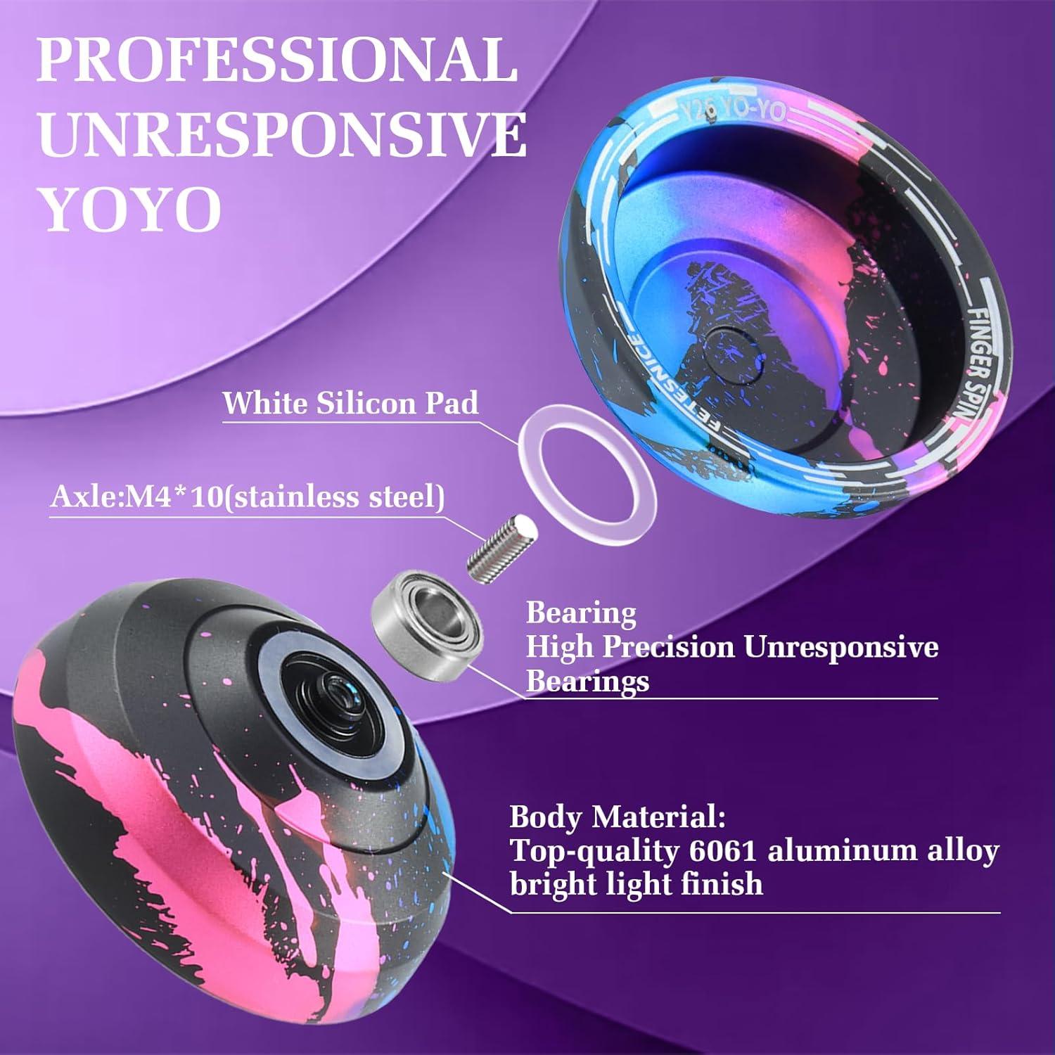 Yo-Yo Profesional FETESNICE Y26 - Modo Dual y Accesorios