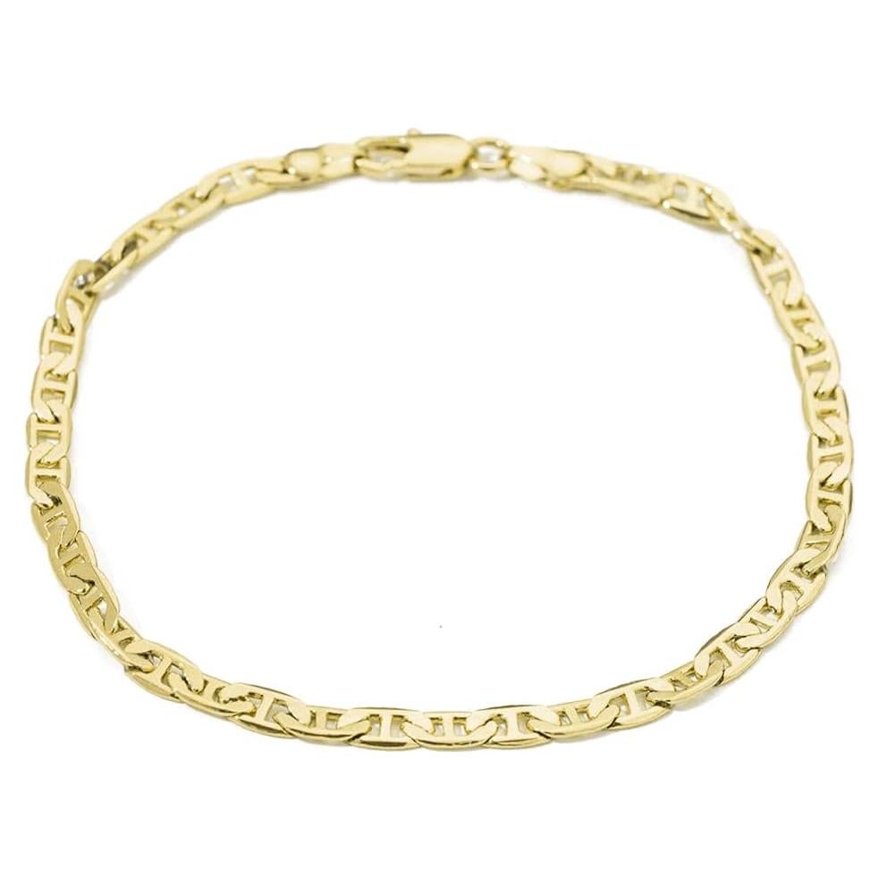 Pulsera de Tobillo de Oro 14K para Mujeres - 22.86 a 27.94 cm