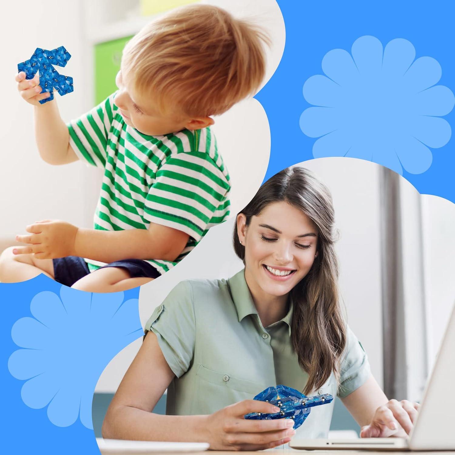 Esfera Magnética Antiestrés LAFFTRAK - Set 12 Piezas