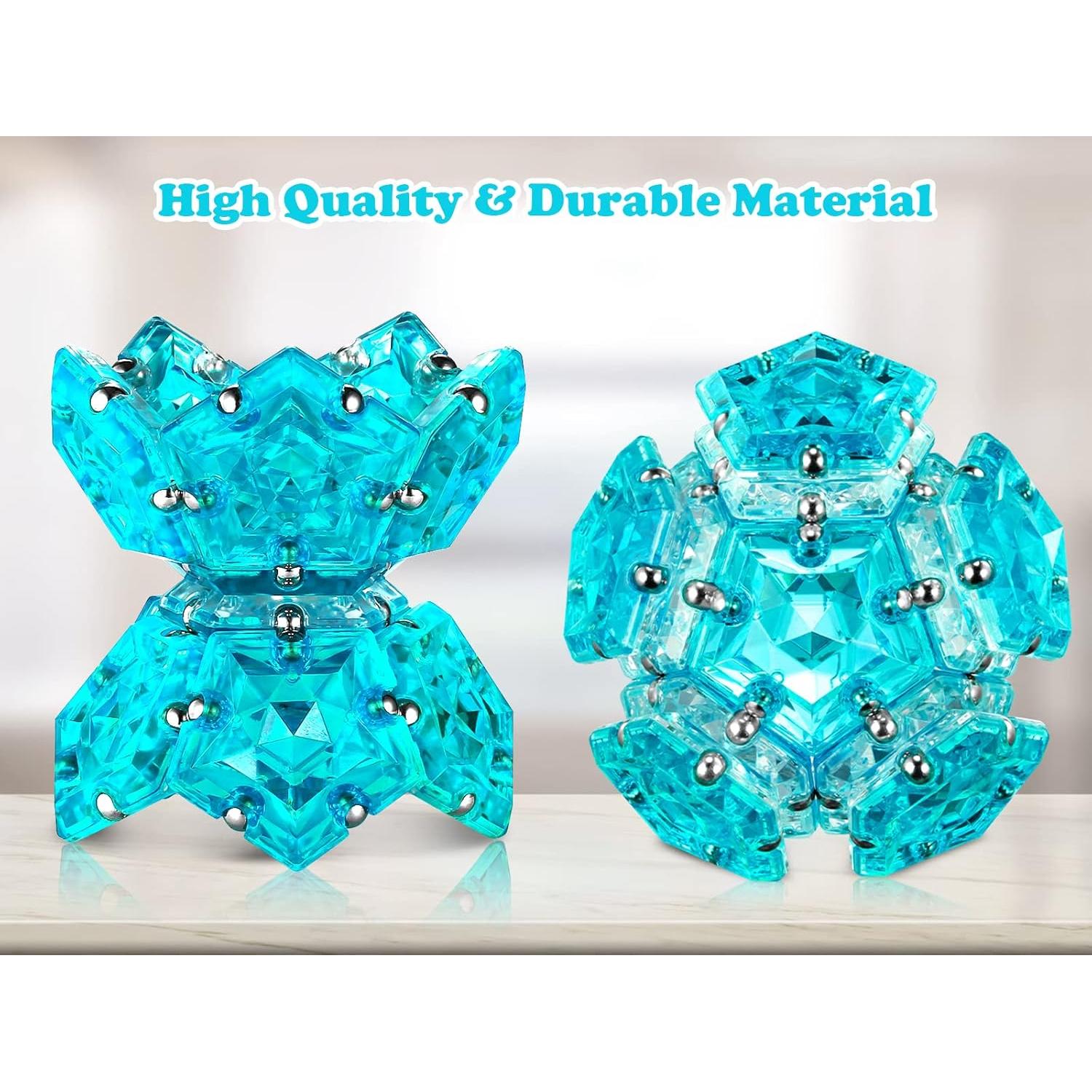 Esfera Magnética Antiestrés LAFFTRAK - Set 12 Piezas Azul