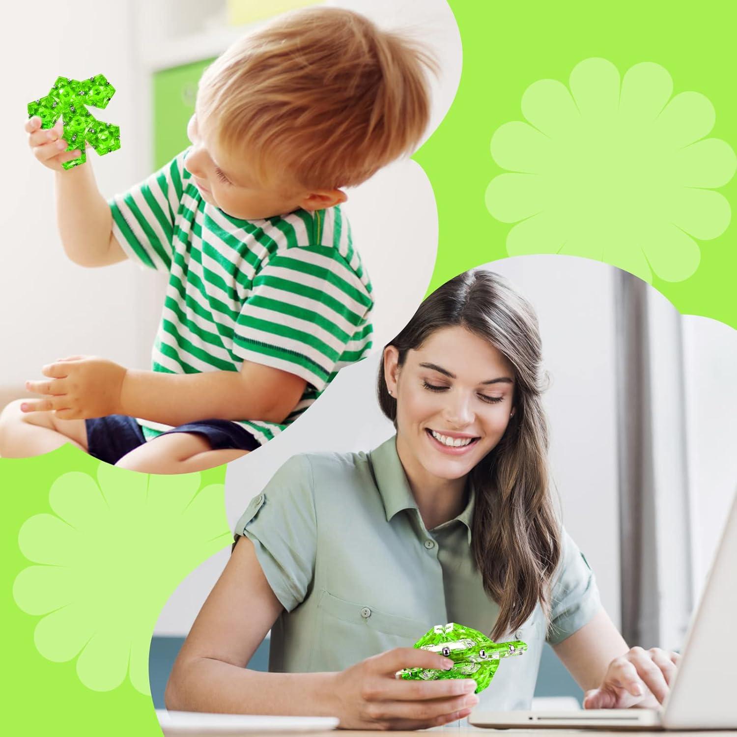 LAFFTRAK Esfera Magnética Antiestrés Set 12 Piezas Verde