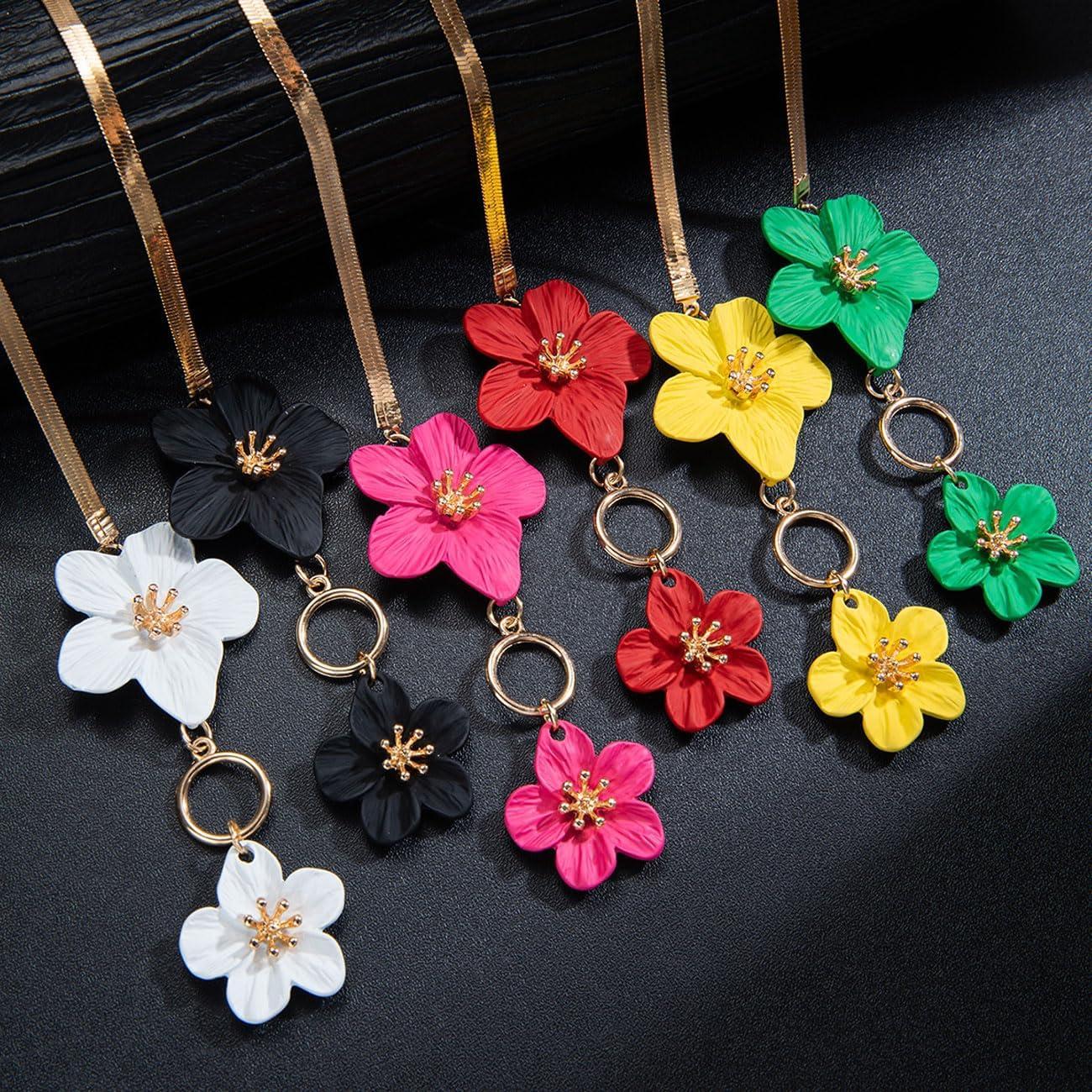 Tobillera Floral Rosa para Mujeres - Joyería de Verano Elegante