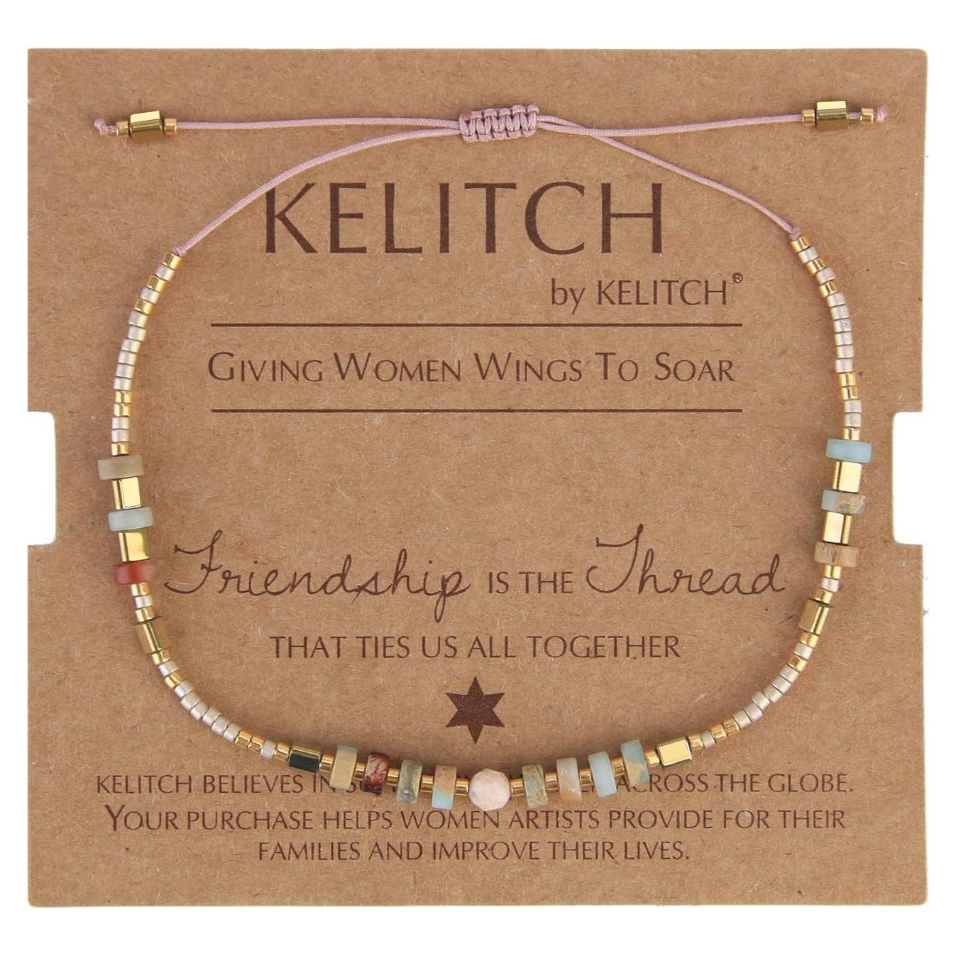 Pulsera de Amistad KELITCH de Conchas y Cuentas MIYUKI