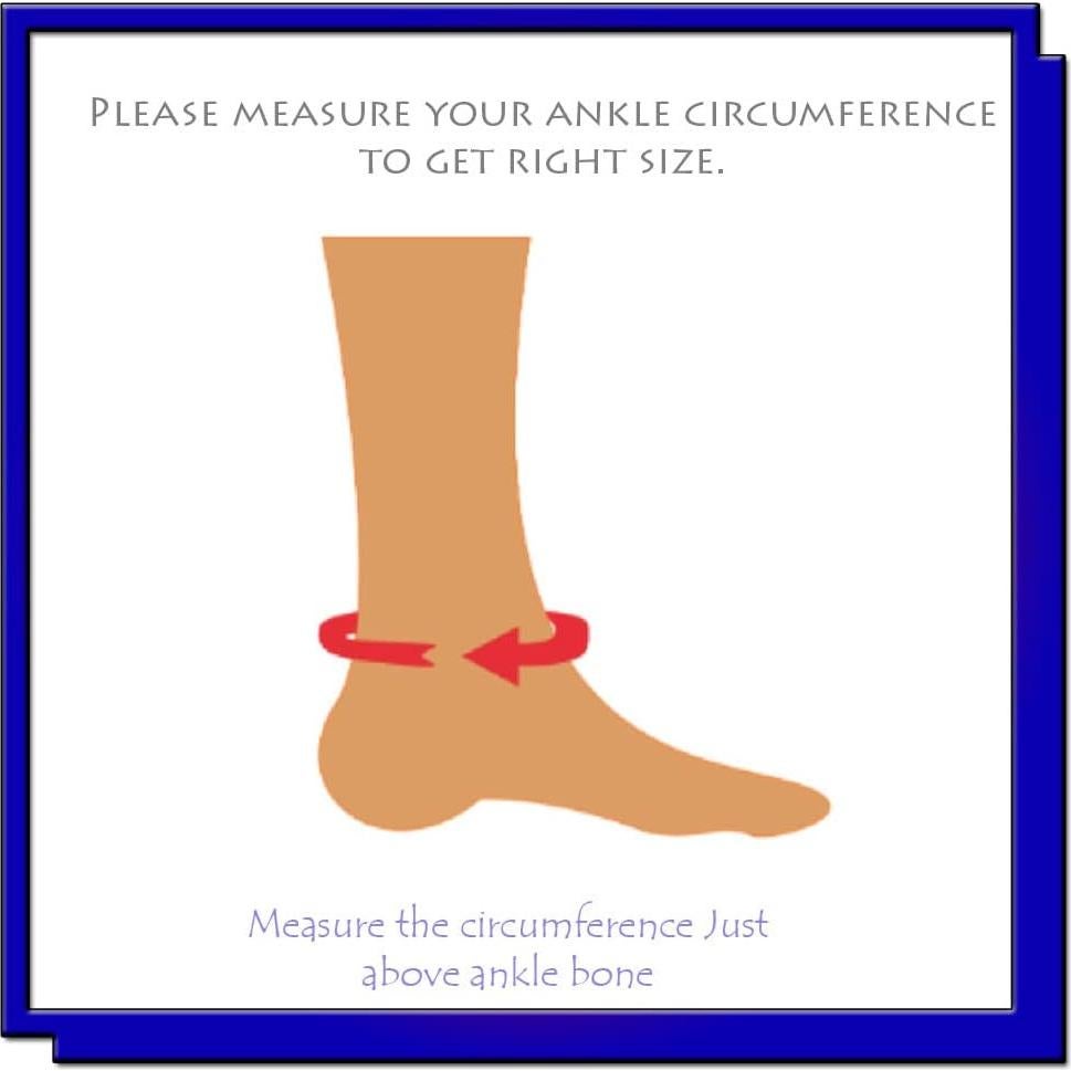 Tobillera de Oro Electrolítico Fashion 21 para Mujeres 25.4 cm