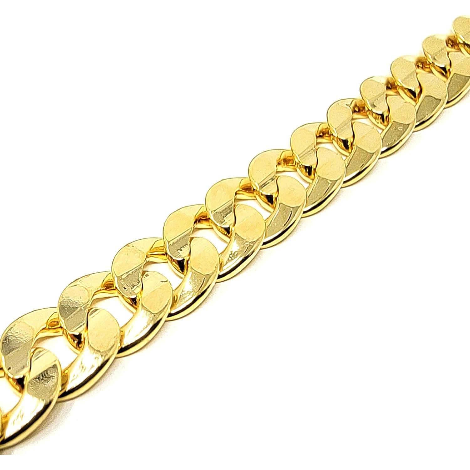 Tobillera de Oro Electrolítico Fashion 21 para Mujeres 25.4 cm