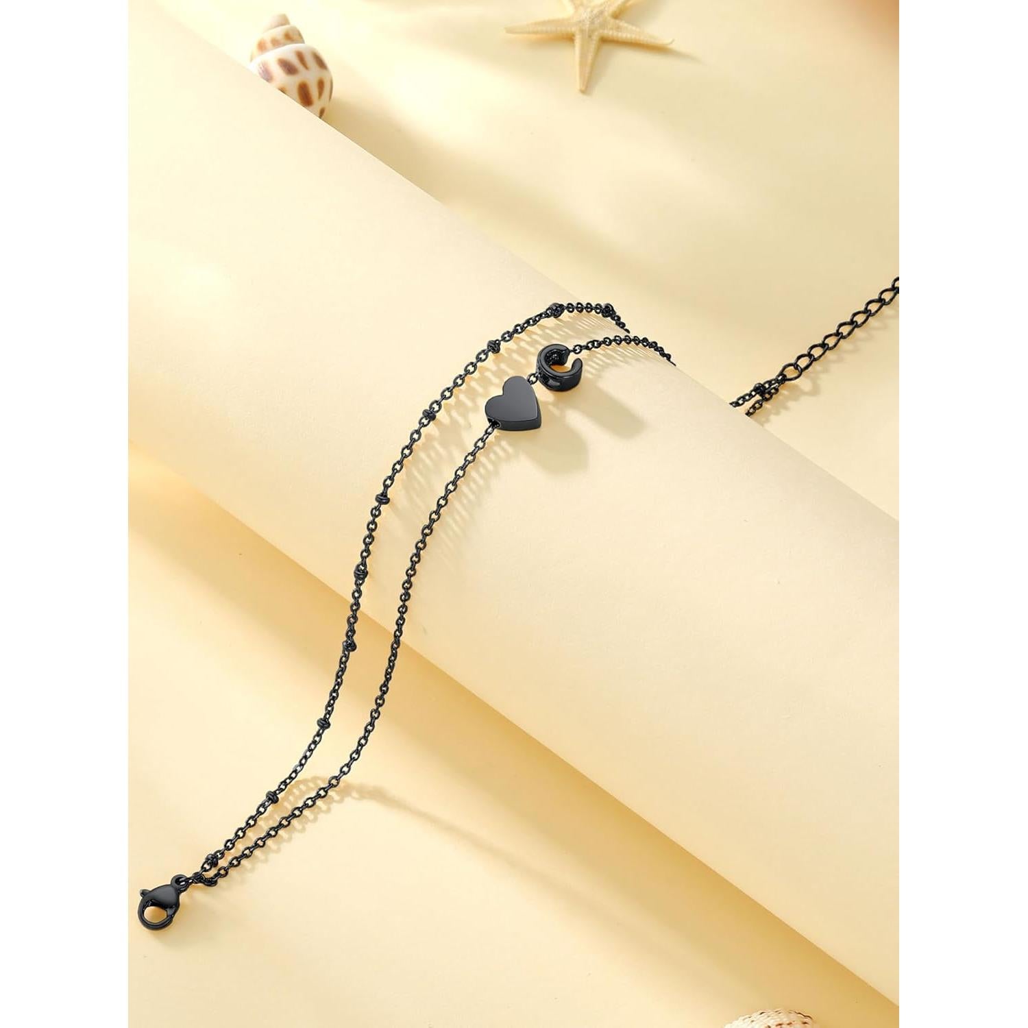 Brazalete de Tobillo Iniciales Prosteel Ajustable Acero Inoxidable