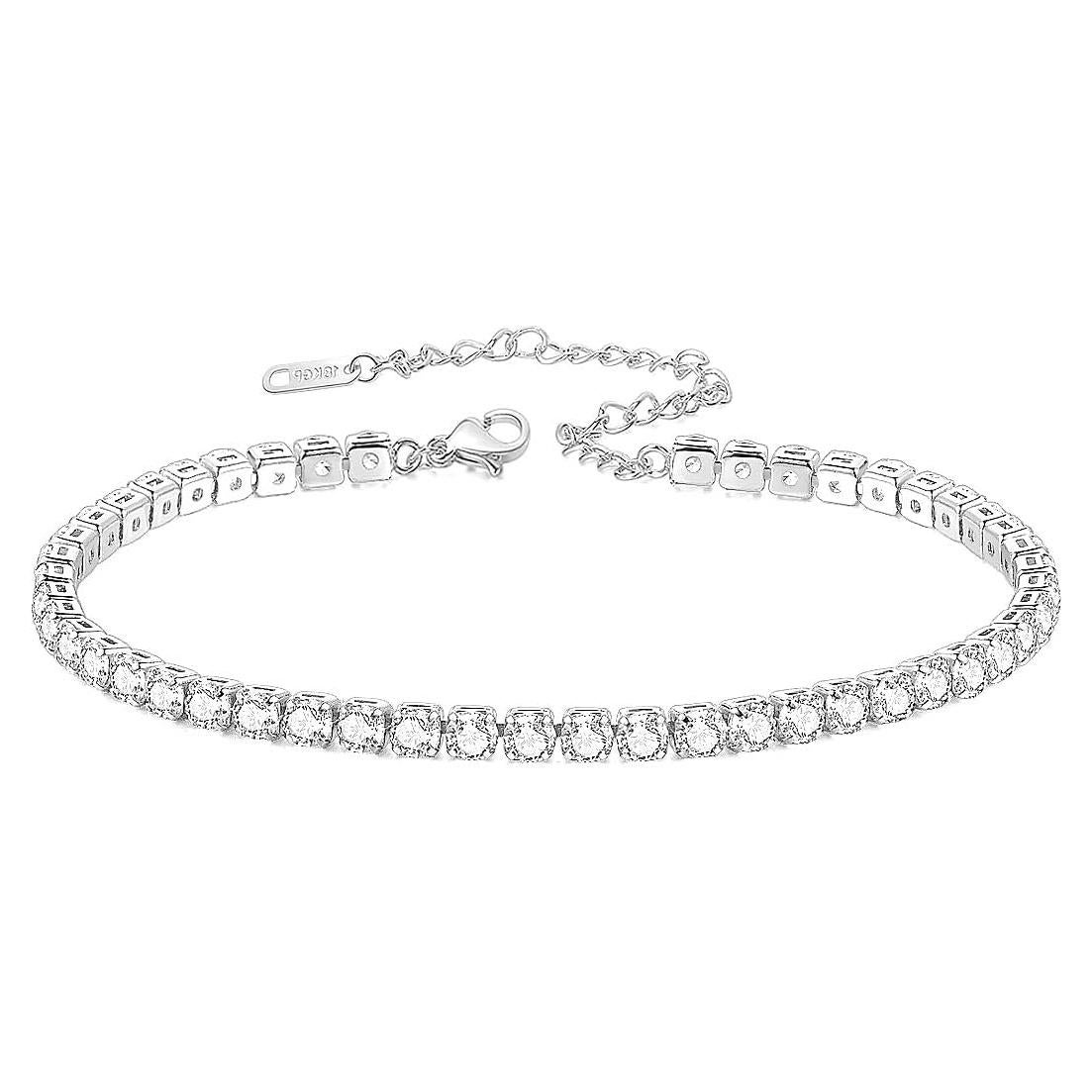 Pulsera de Tobillo de Oro 18K para Mujeres - Joyería Impermeable