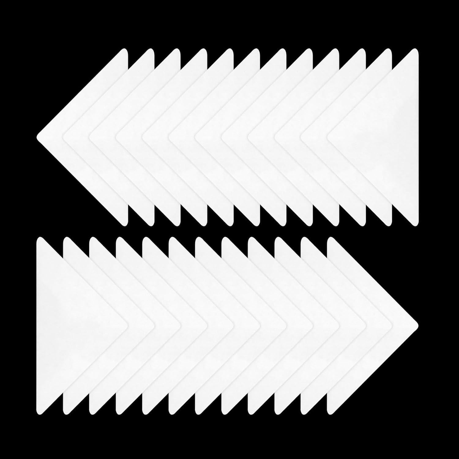 150 Etiquetas Adhesivas para Cuellos de Camisas Unisex Xthrotsenk