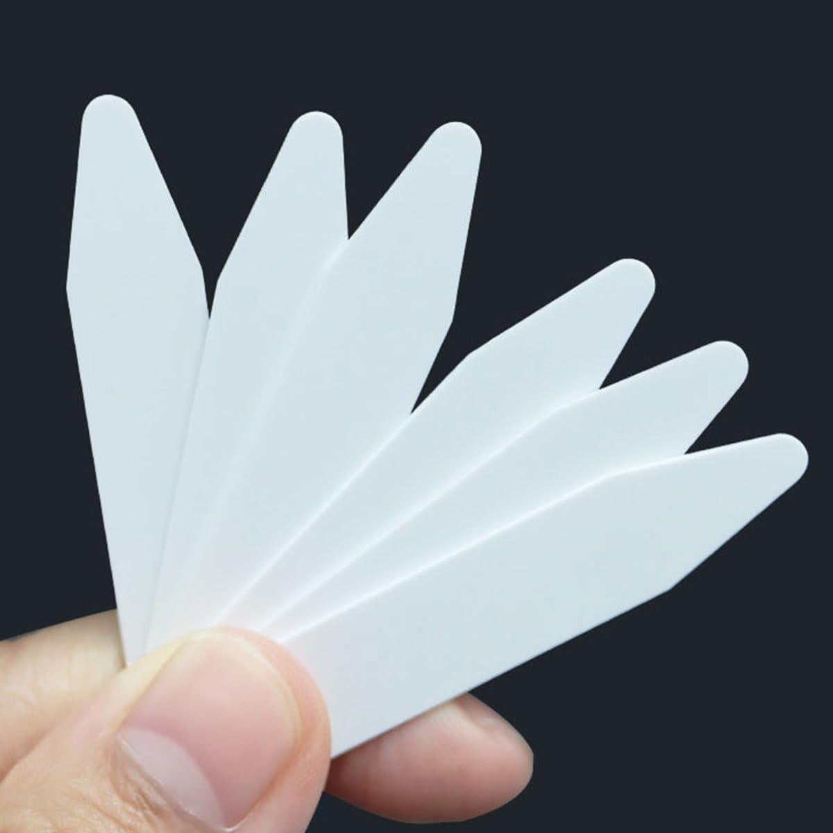 Collares para Camisas ZAAWUUT - 100 Piezas, 4 Tamaños Medianos