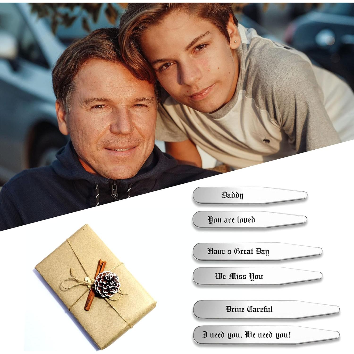 Set de 6 Perchas de Acero Inoxidable Personalizadas - Personalizado Maestro