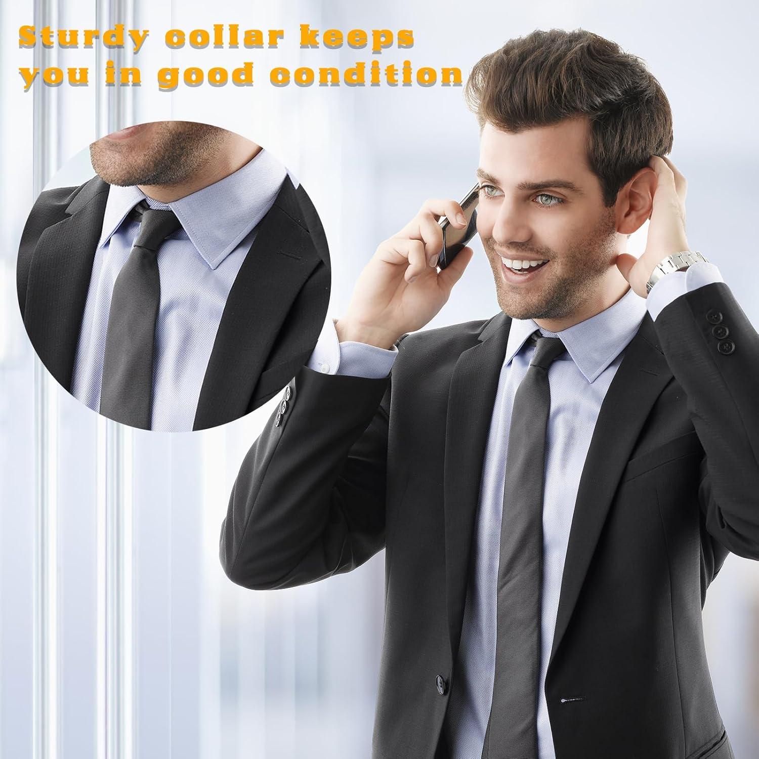 100 Soportes de Cuello Adhesivos para Camisas Polo Loghohu