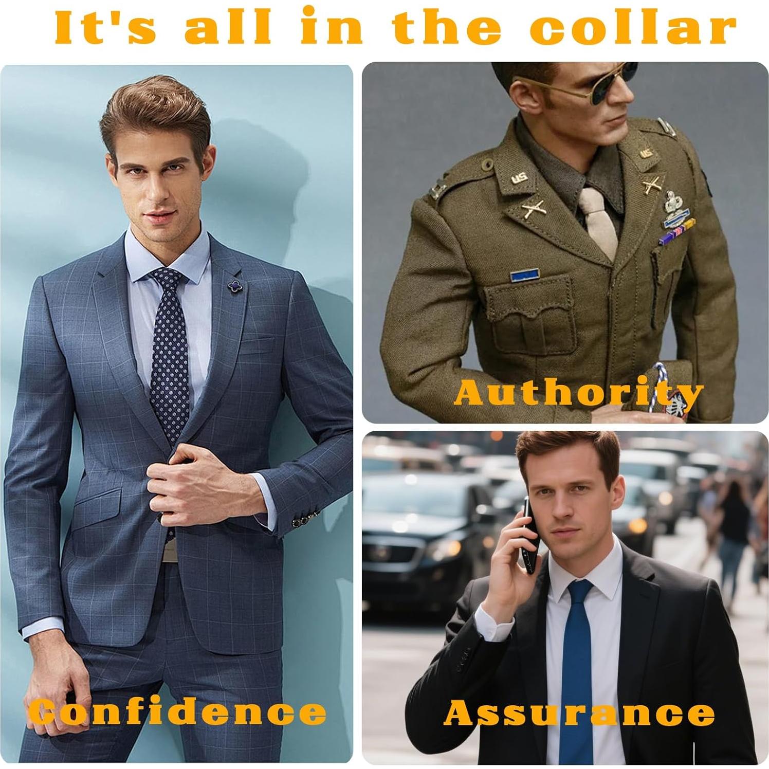 100 Soportes de Cuello Adhesivos para Camisas Polo Loghohu