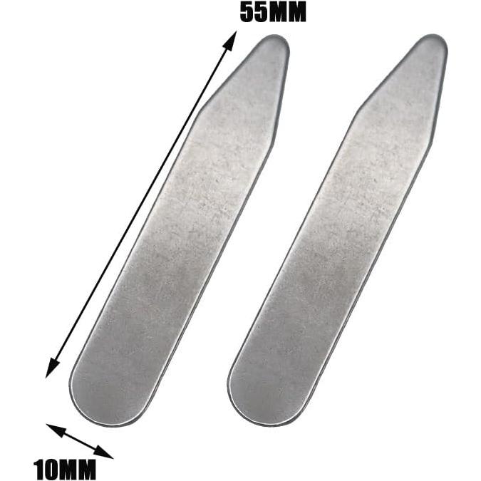 Estiradores de Cuello de Camisa VASANA Acero Inoxidable 6PCS