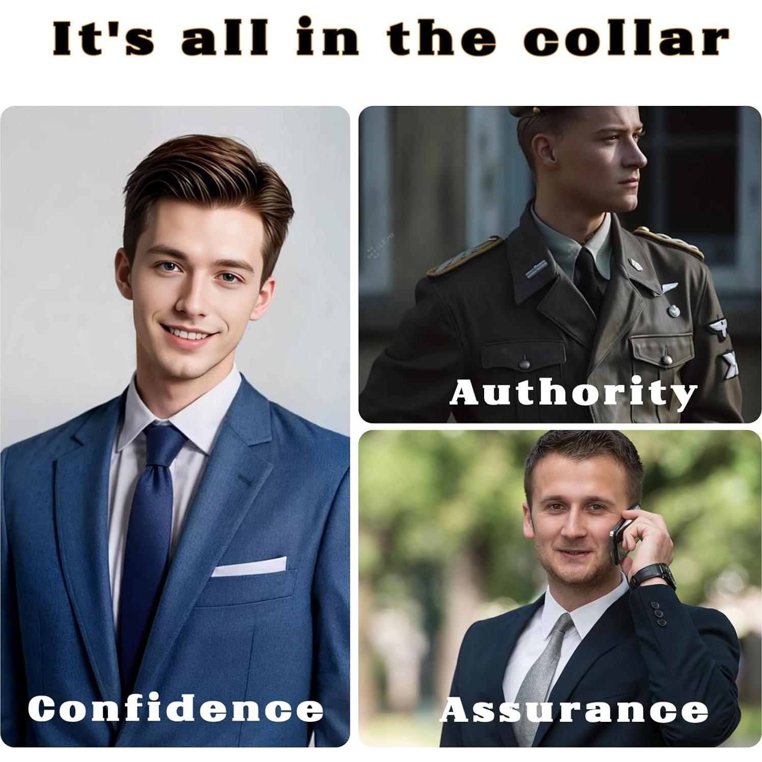 150 Soportes de Cuello Transparentes para Camisas Polo y Vestir