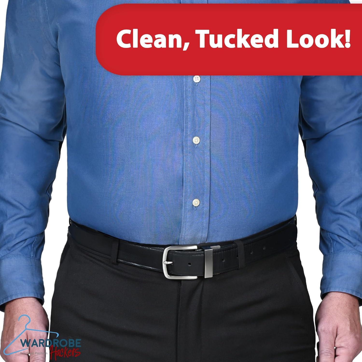 Soportes de Camisa Elásticos Negros para Hombres y Mujeres