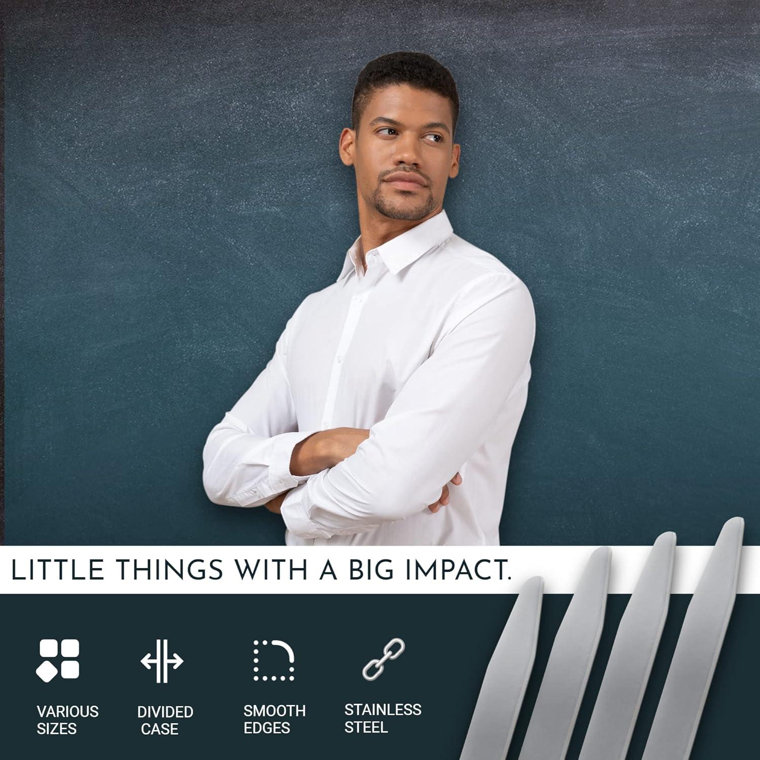 Varillas de Metal Premium para Cuello 36 Unidades 6.35 cm