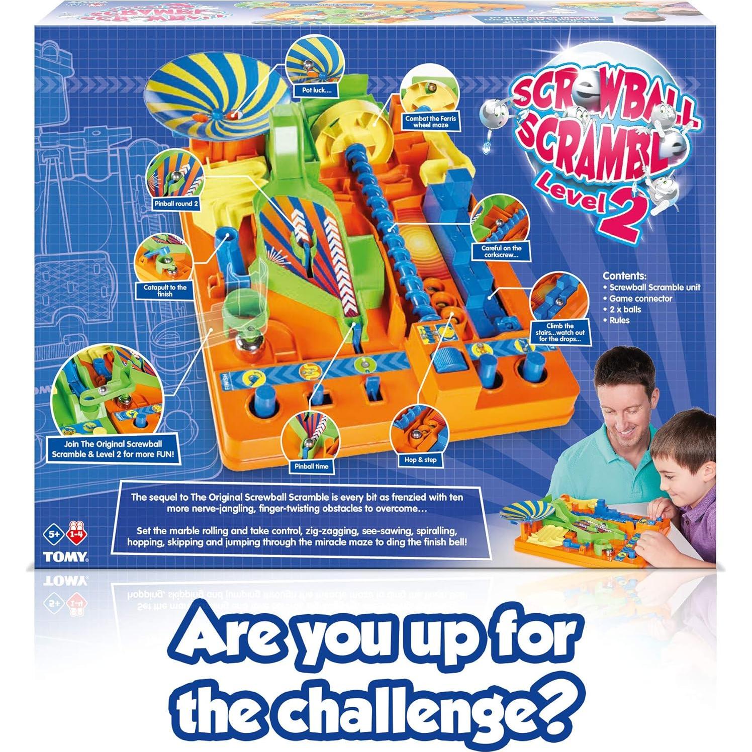 TOMY Screwball Scramble 2 Brainteasers for Ages 5 to 10