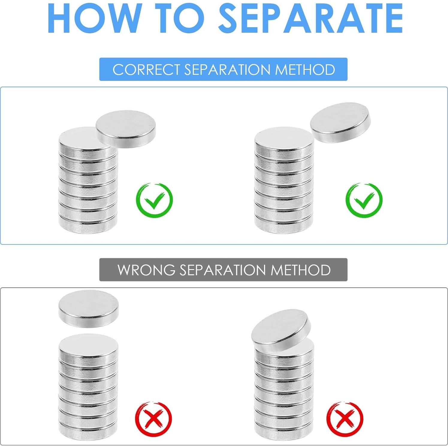 36 Piezas Imán Neodimio Gjinxi 9x2mm Plata para Manualidades