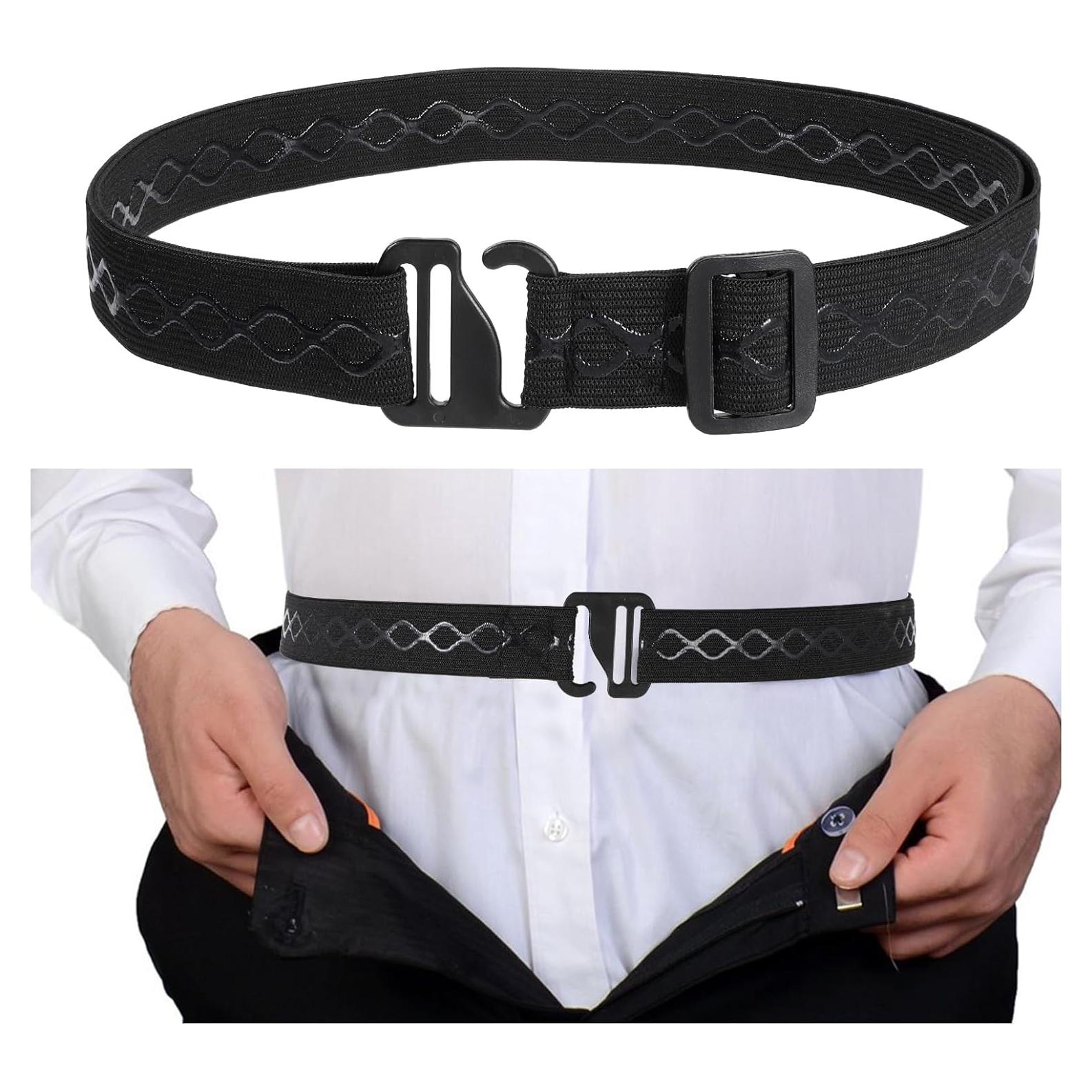 Cinturón Ajustable Antideslizante para Camisa Unisex