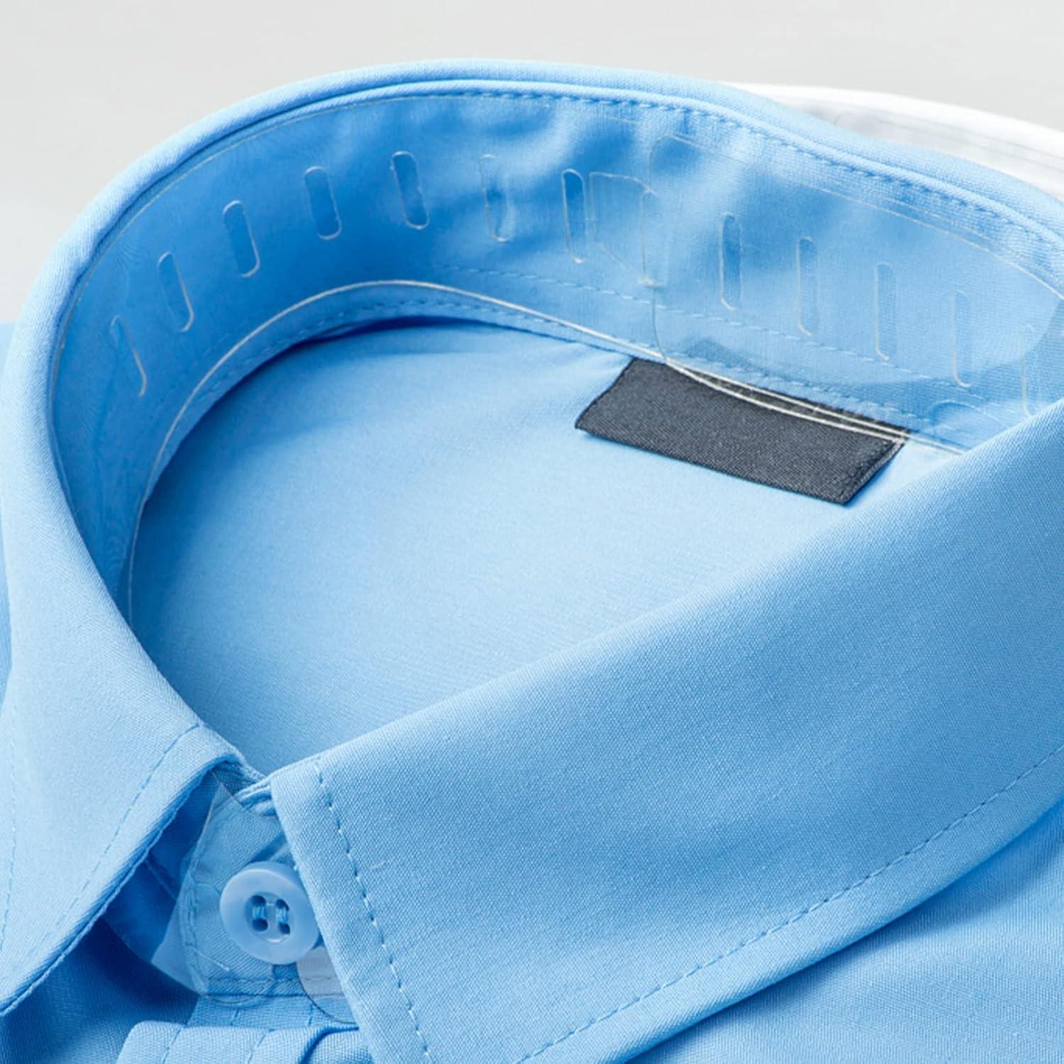 100 Aletas de Plástico Transparentes para Camisas de Hombre y Mujer