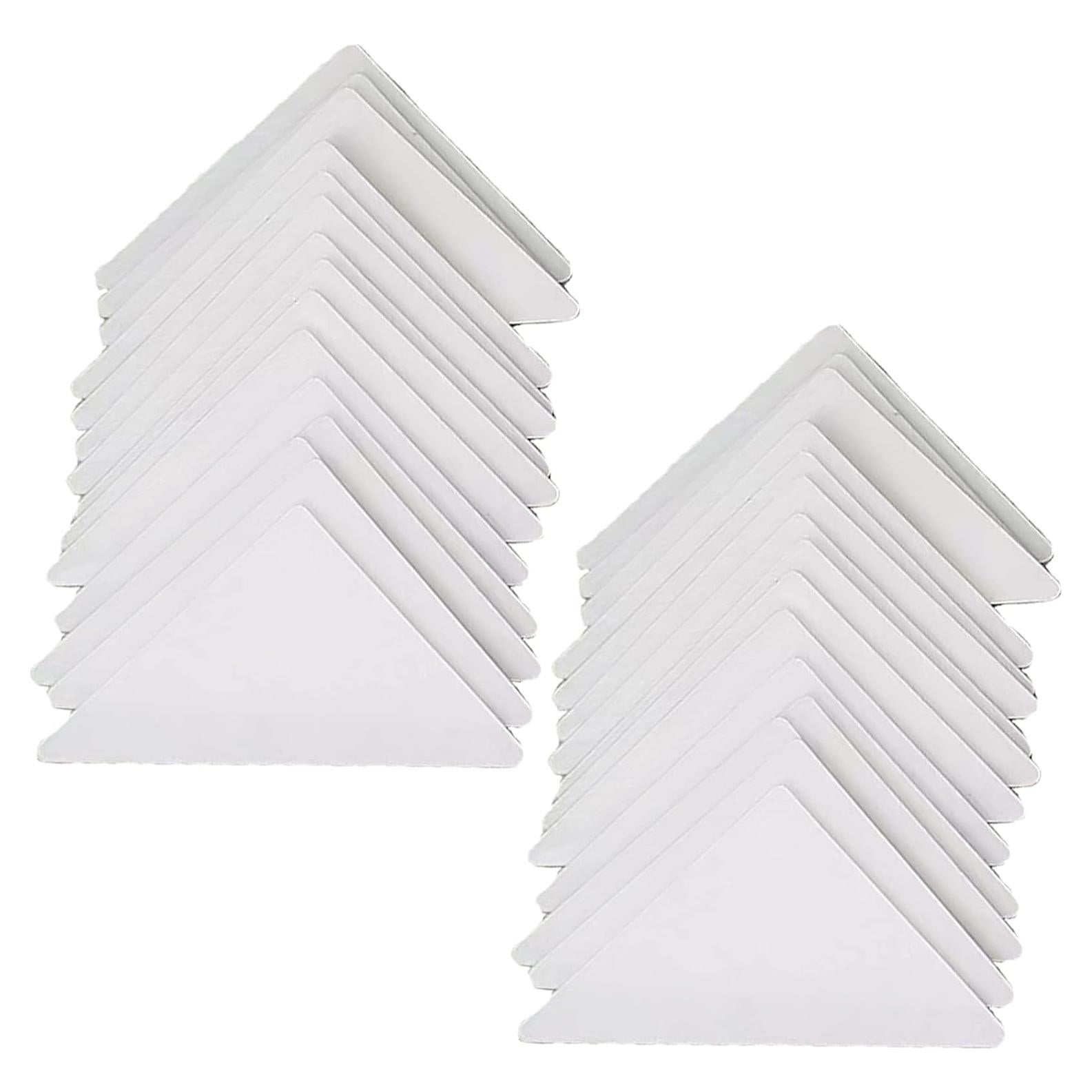 120 Piezas Collar Stays No Curl PVC para Camisas Polo