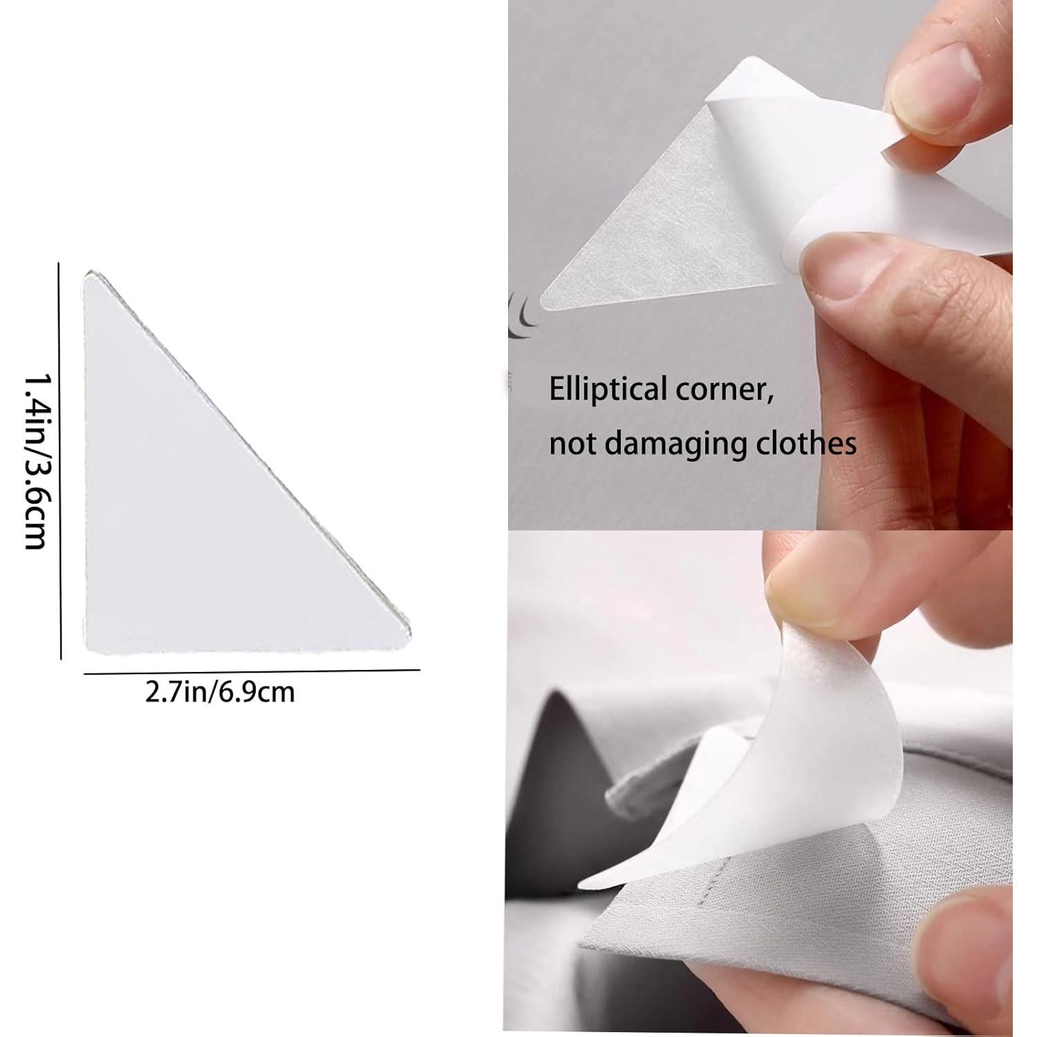 120 Piezas Collar Stays No Curl PVC para Camisas Polo