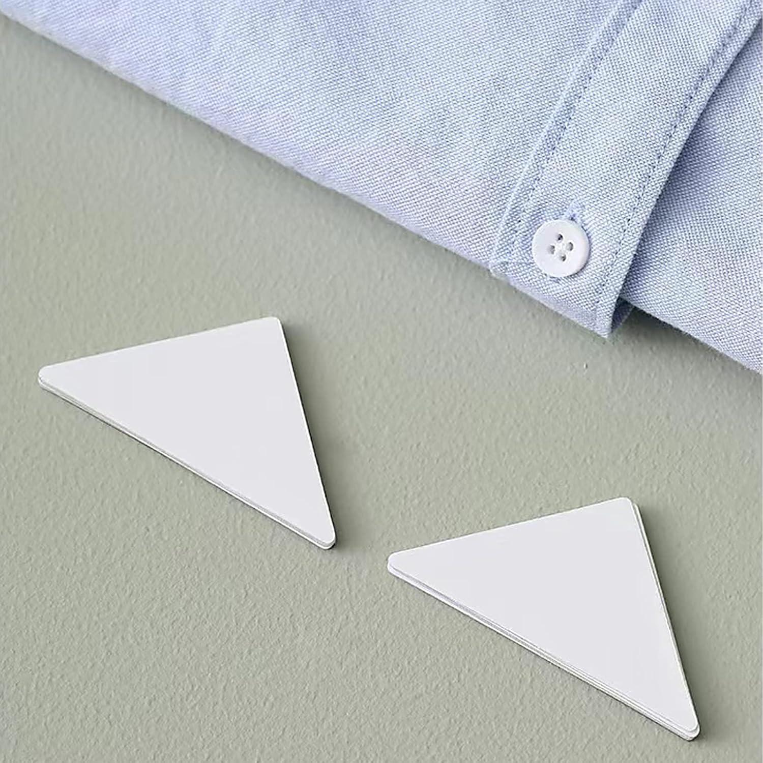 120 Piezas Collar Stays No Curl PVC para Camisas Polo