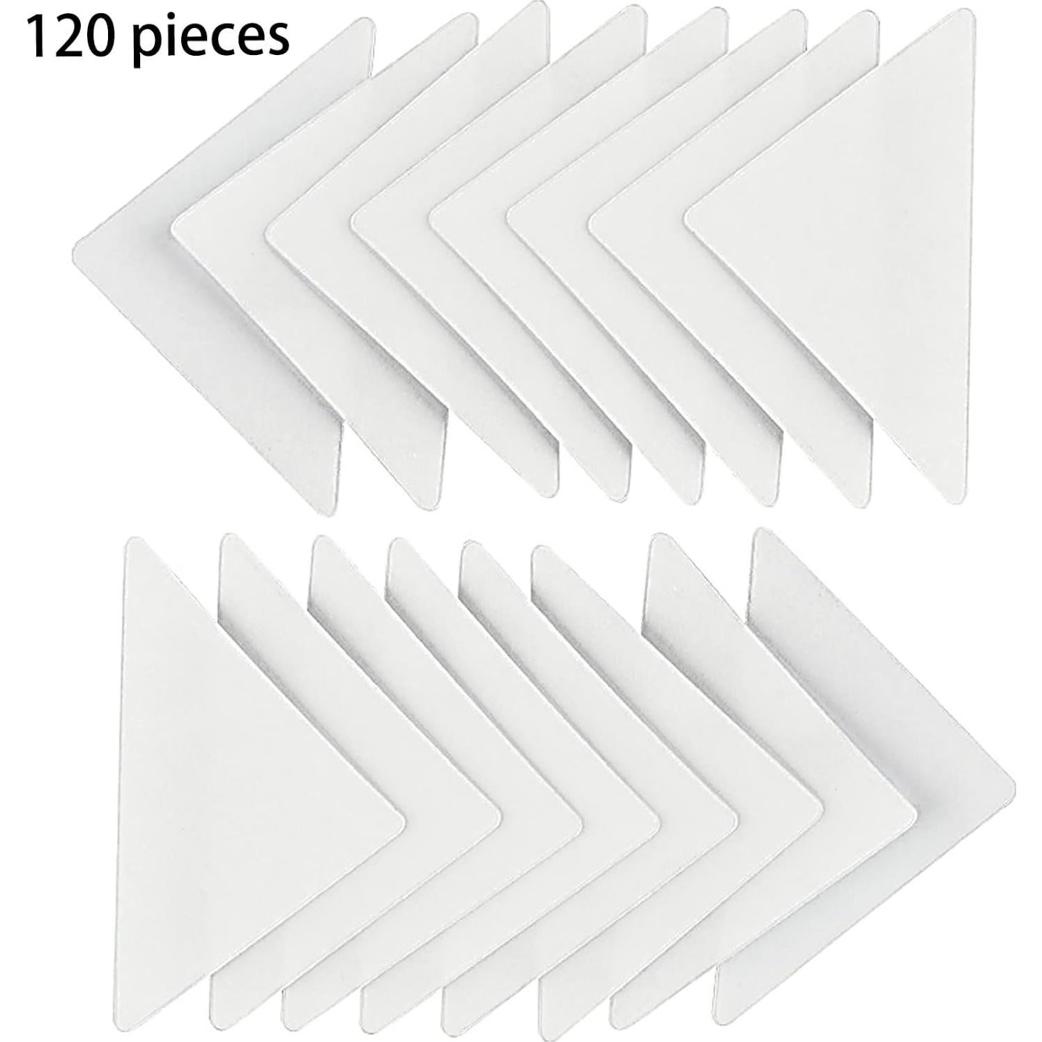 120 Piezas Collar Stays No Curl PVC para Camisas Polo