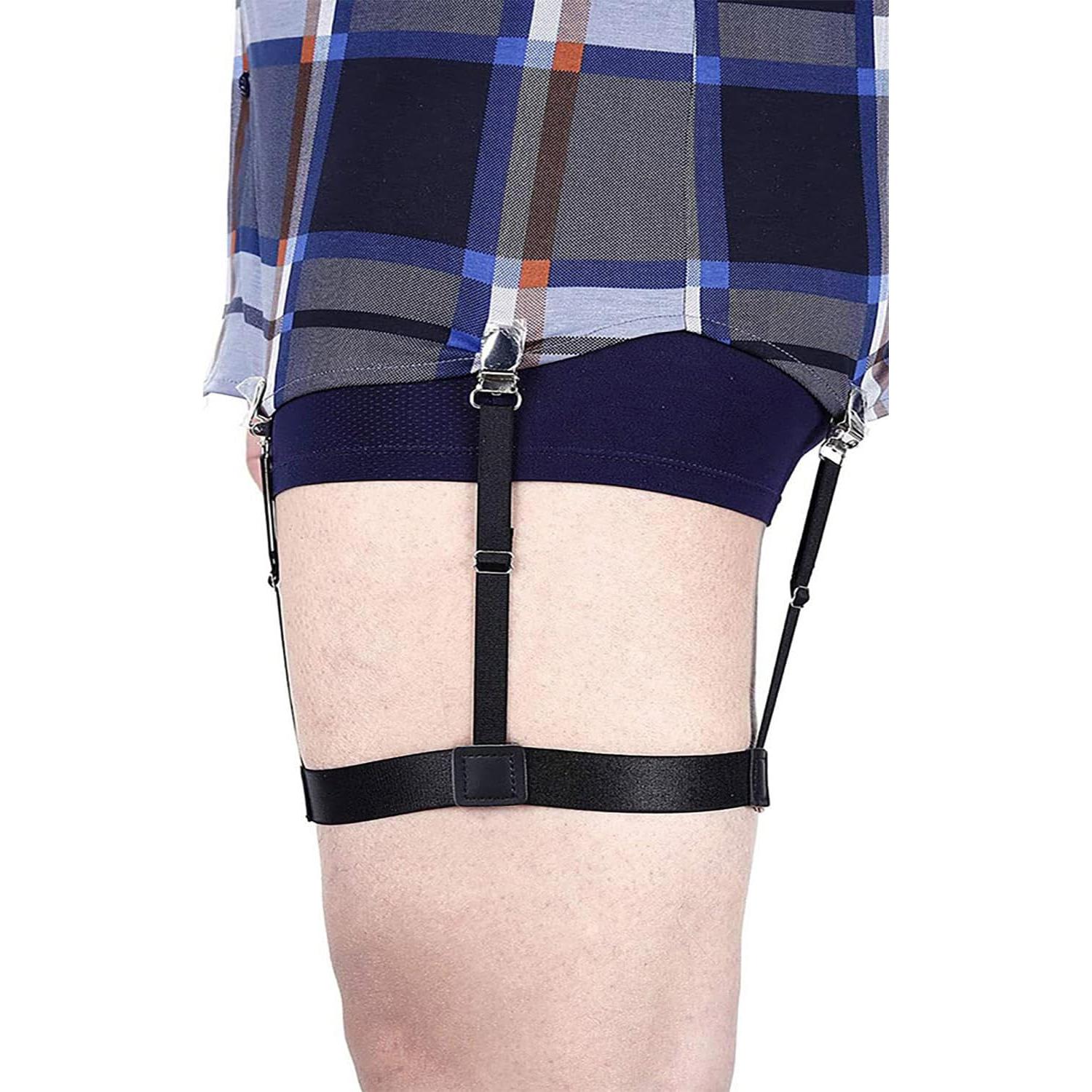 Tirantes de Camisa Ajustables Kedofe para Hombre - Antideslizantes