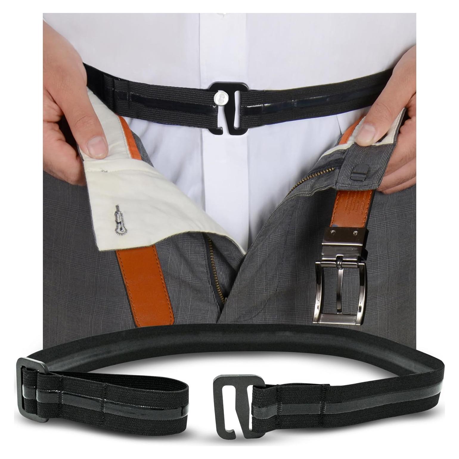 Cinturón Tuck-It Camisa Stay para Hombres Estándar 28-40"