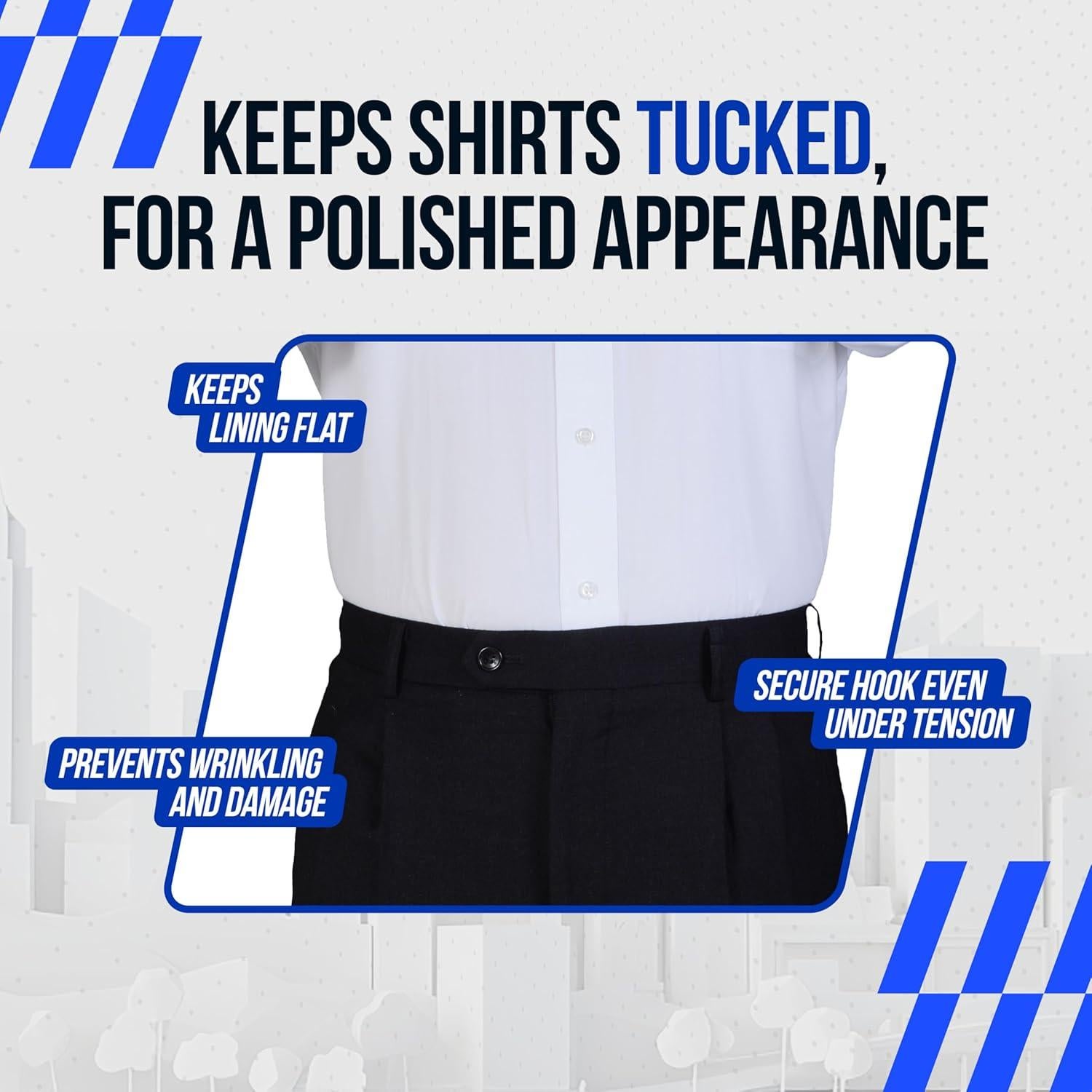 Cinturón Tuck-It Camisa Stay para Hombres Estándar 28-40"