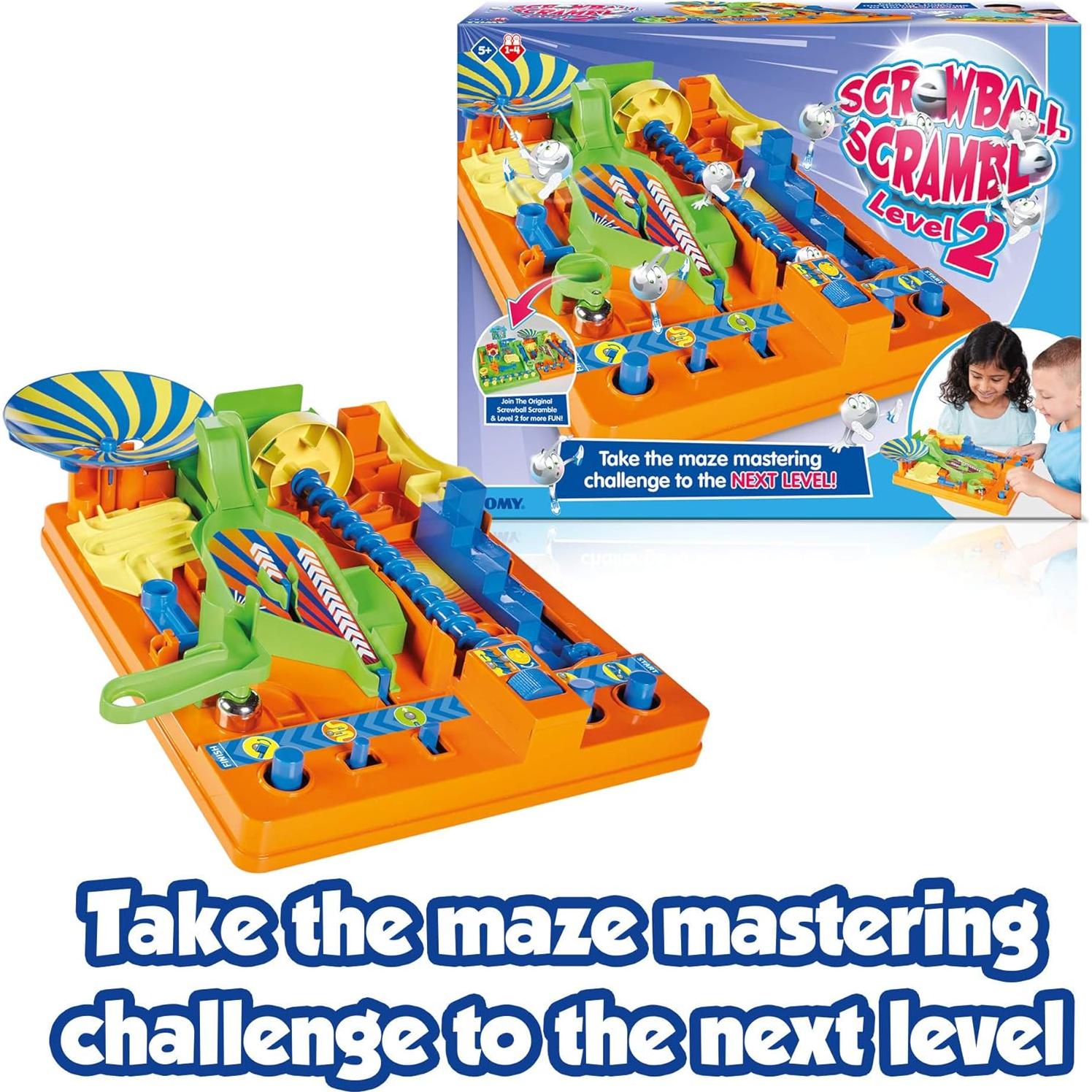 Juego de Mesa TOMY Screwball Scramble 2 Laberinto 1.09 kg