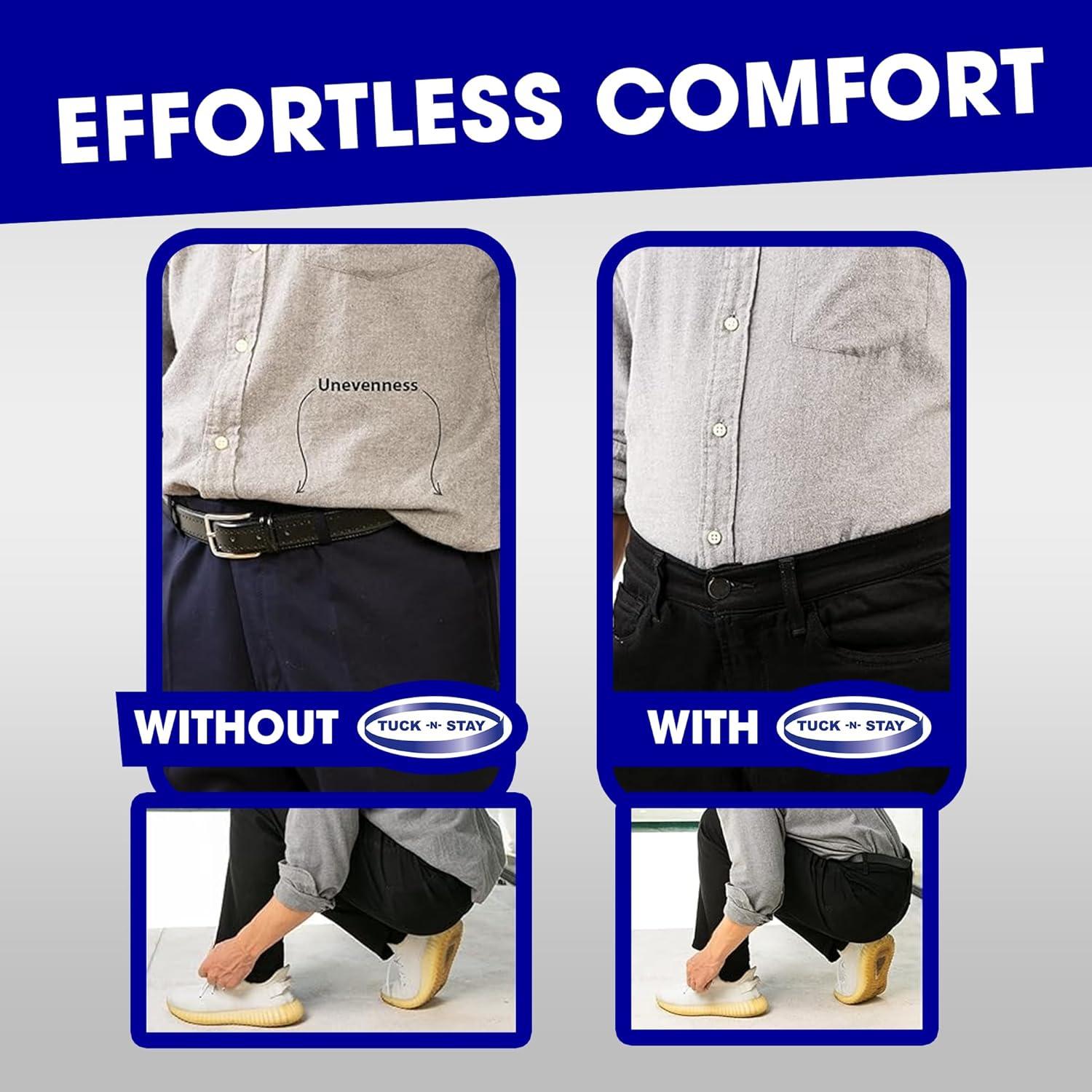 Camisetas para Hombres BELTAWAY Tuck N Stay con Cinturón Elástico