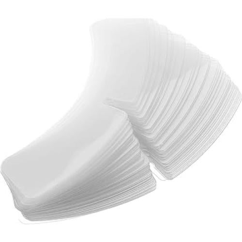 100 Soportes de Cuello de Plástico Haohaiblooms Transparentes