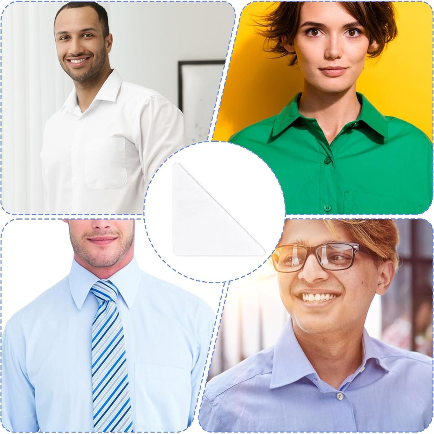 120 Soportes de Collar para Camisas de Hombre FdcLixuvol