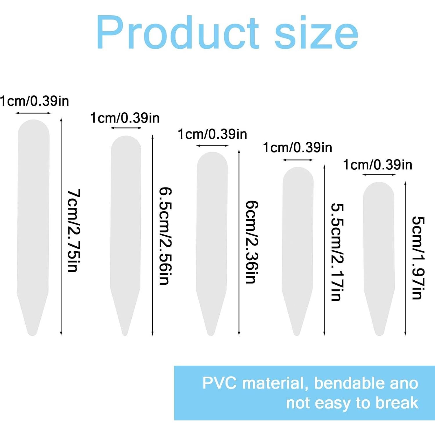 150 Estabilizadores de Cuello para Camisas de Hombre BOHUIZ