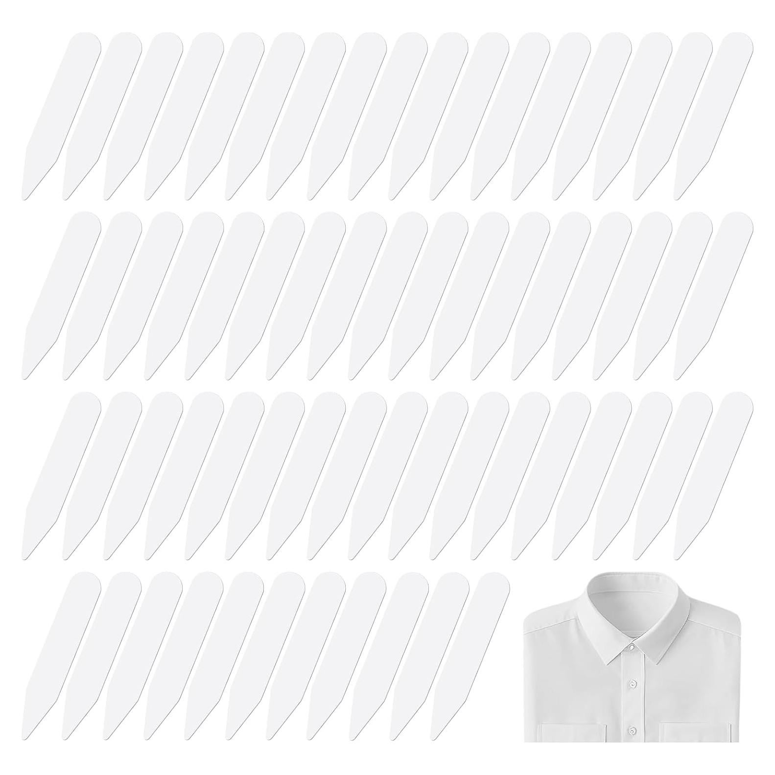 90 Soportes de Cuello de Camisa JIYIN para Hombre 5.5x1 cm